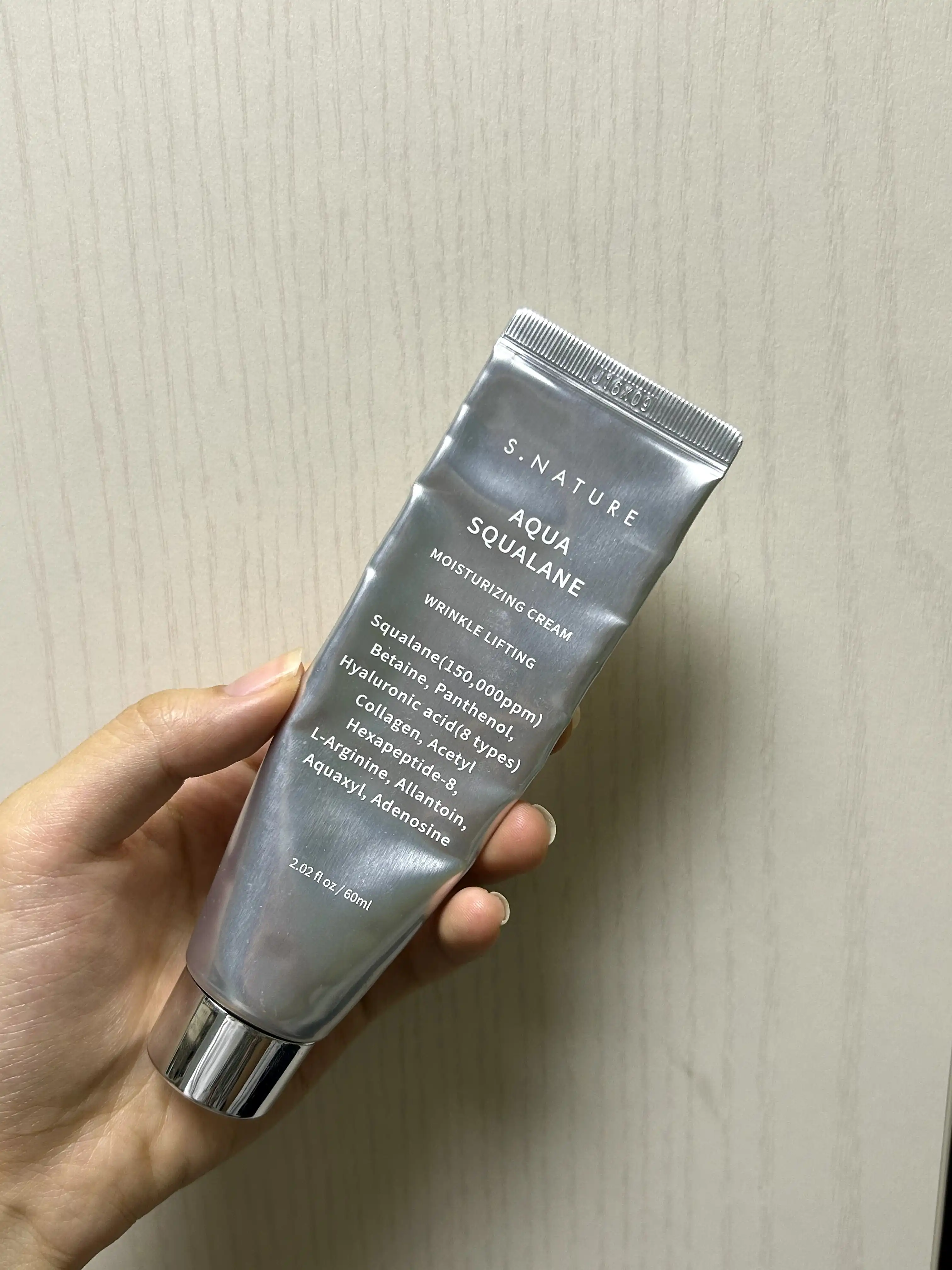 언니의파우치 리뷰 이미지 - [아쿠아 스쿠알란 수분크림]