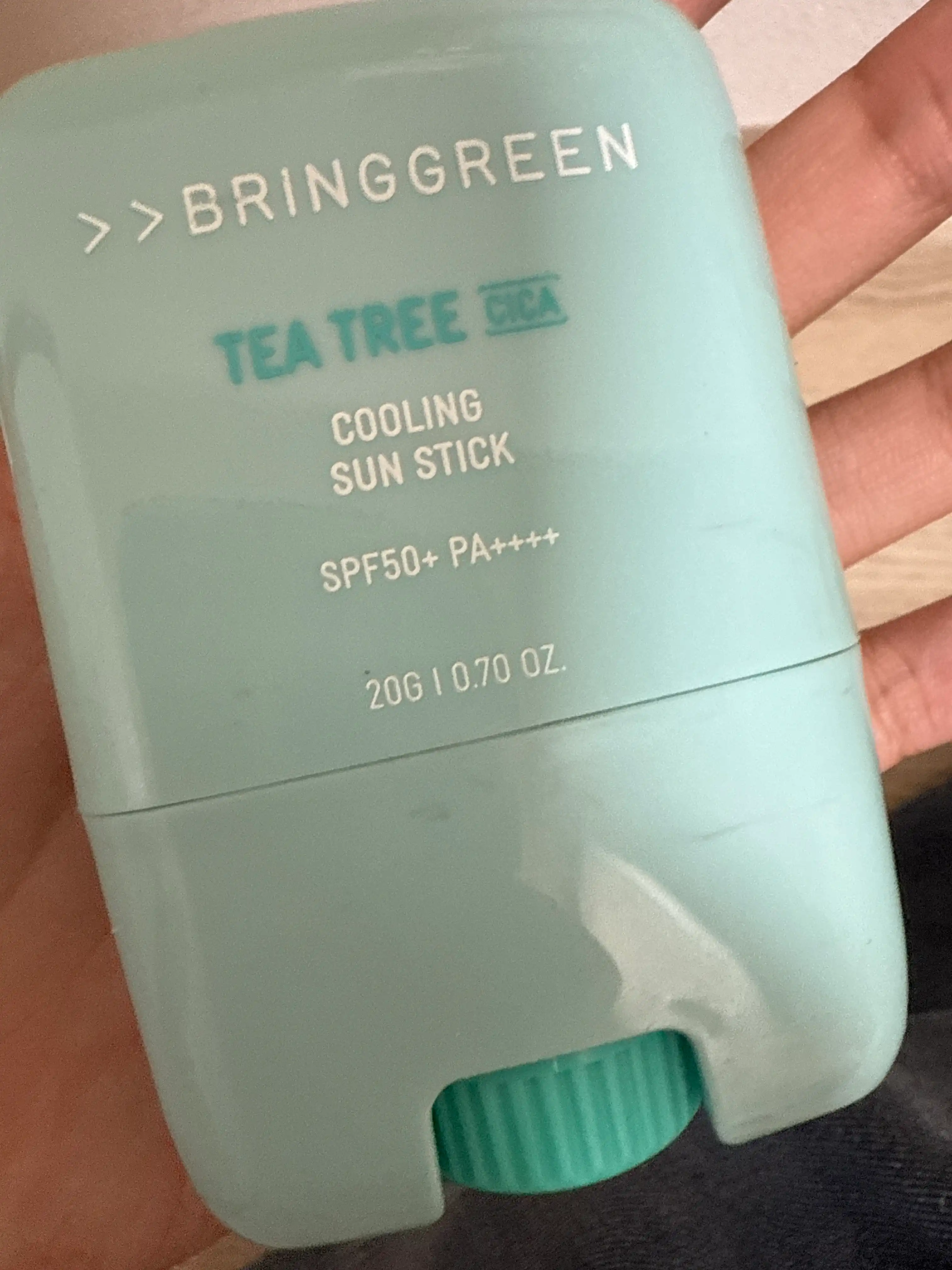 언니의파우치 리뷰 이미지 - [티트리 시카 쿨링 선 스틱]