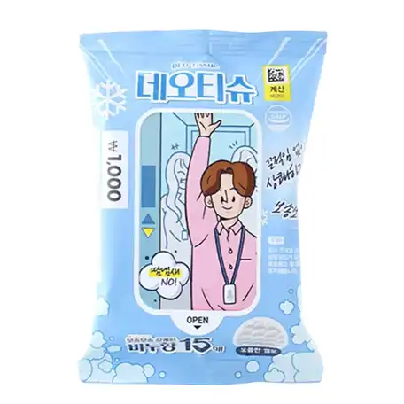 쿨링 퍼퓸 데오 티슈