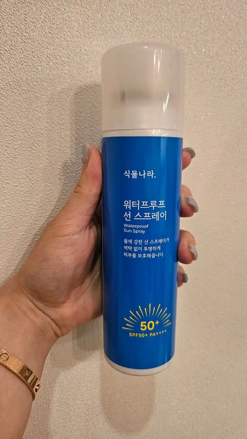 언니의파우치 리뷰 이미지 - [워터프루프 선 스프레이]