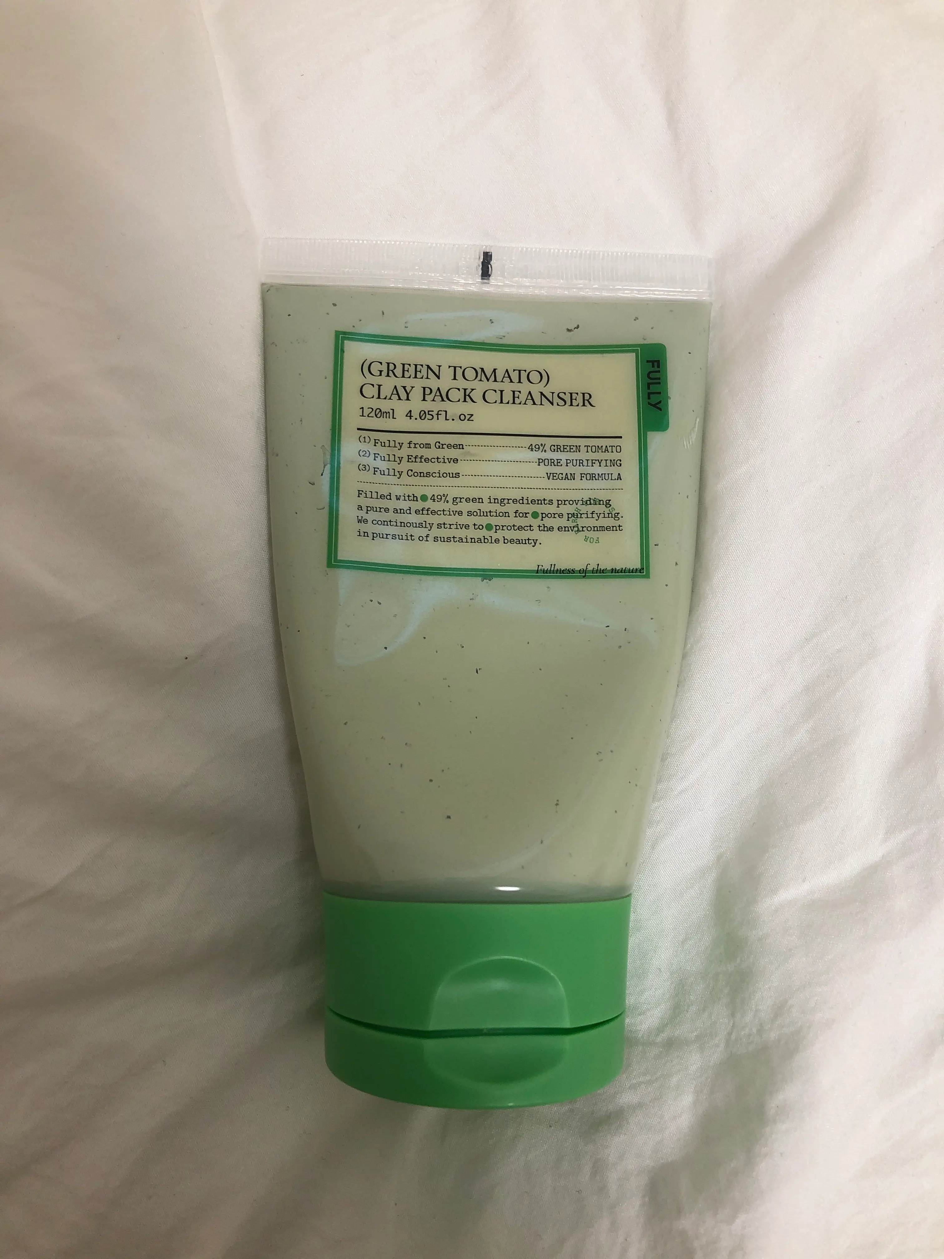 선택된 언니의파우치 리뷰 이미지 - [폴리 그린 토마토 클레이 팩 클렌저]