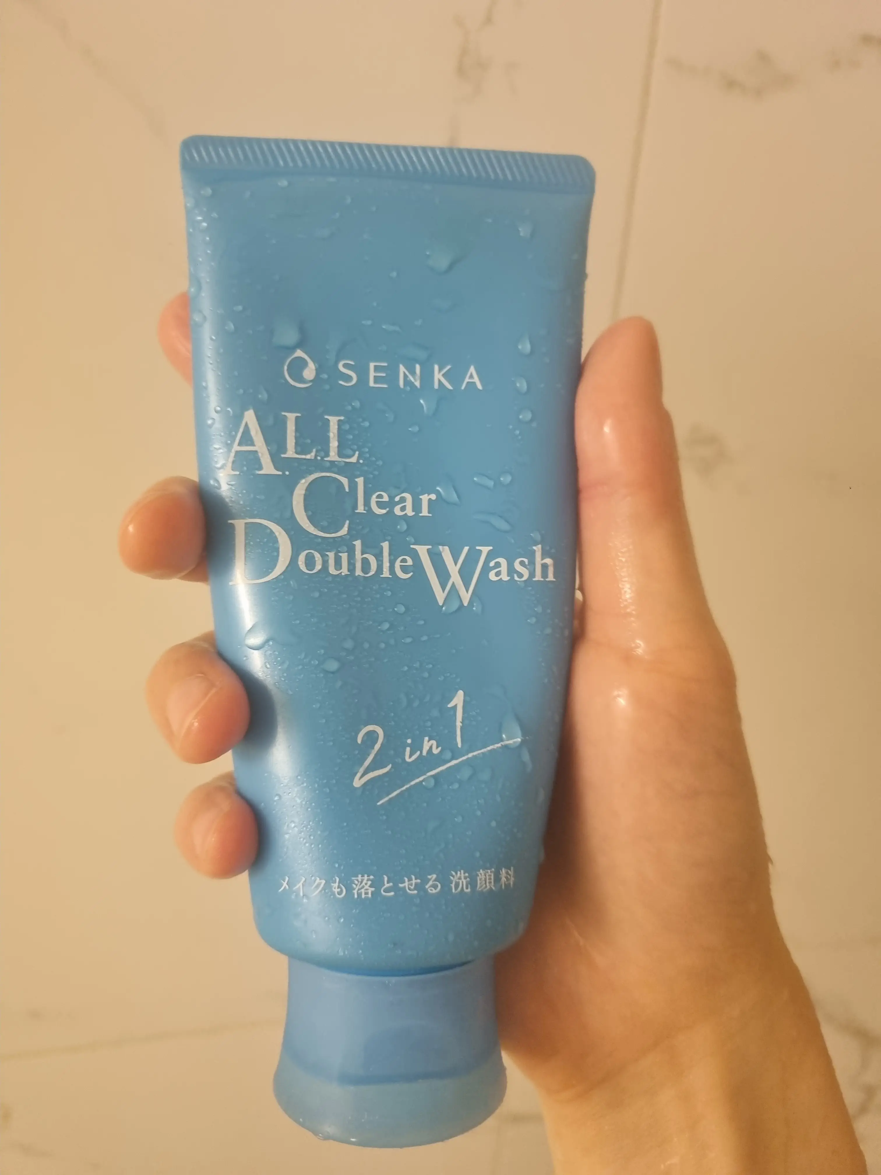 선택된 언니의파우치 리뷰 이미지 - [올 클리어 더블 워시]