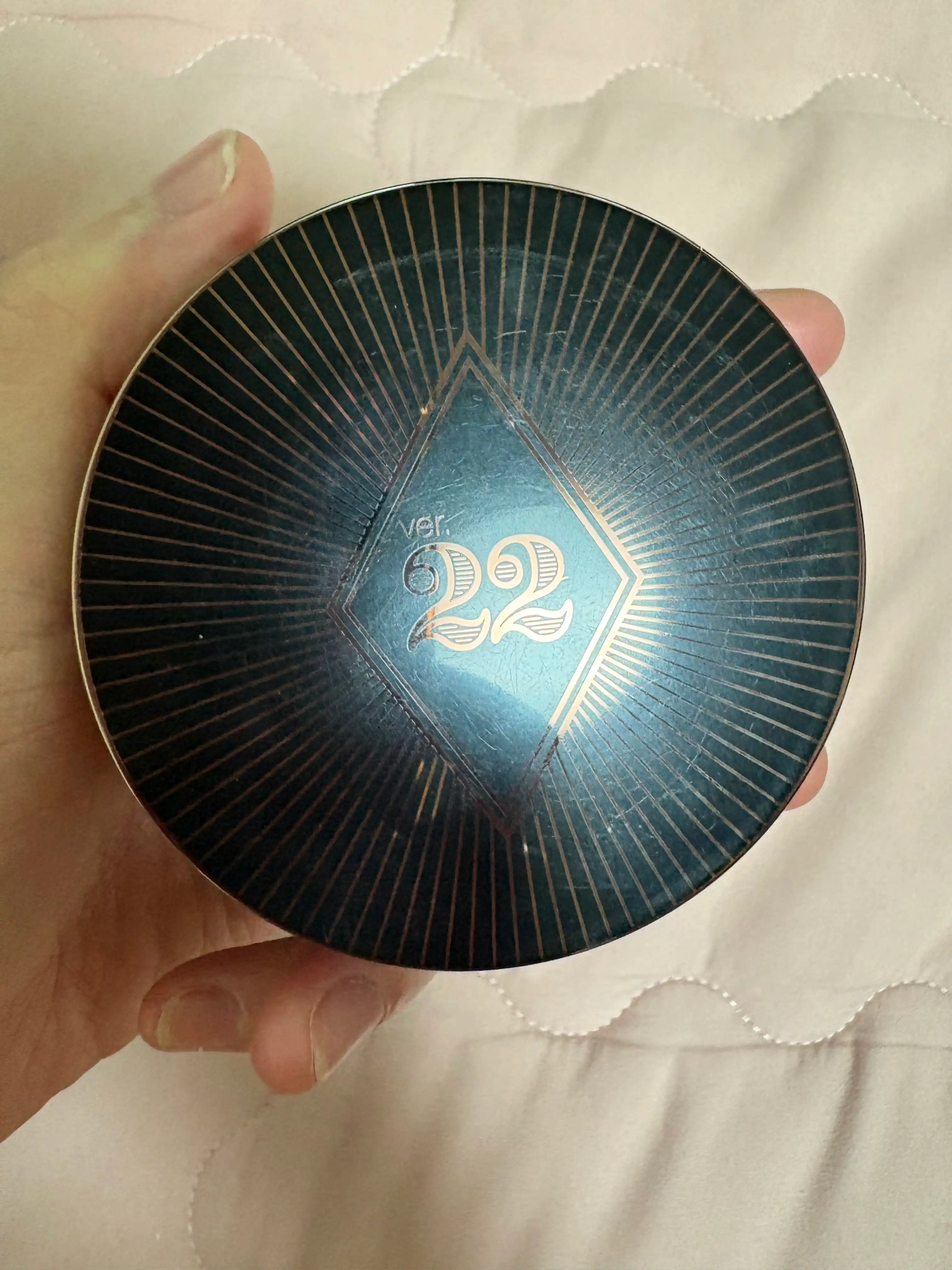 언니의파우치 리뷰 이미지 - [새틴 핏 레이어 쿠션]