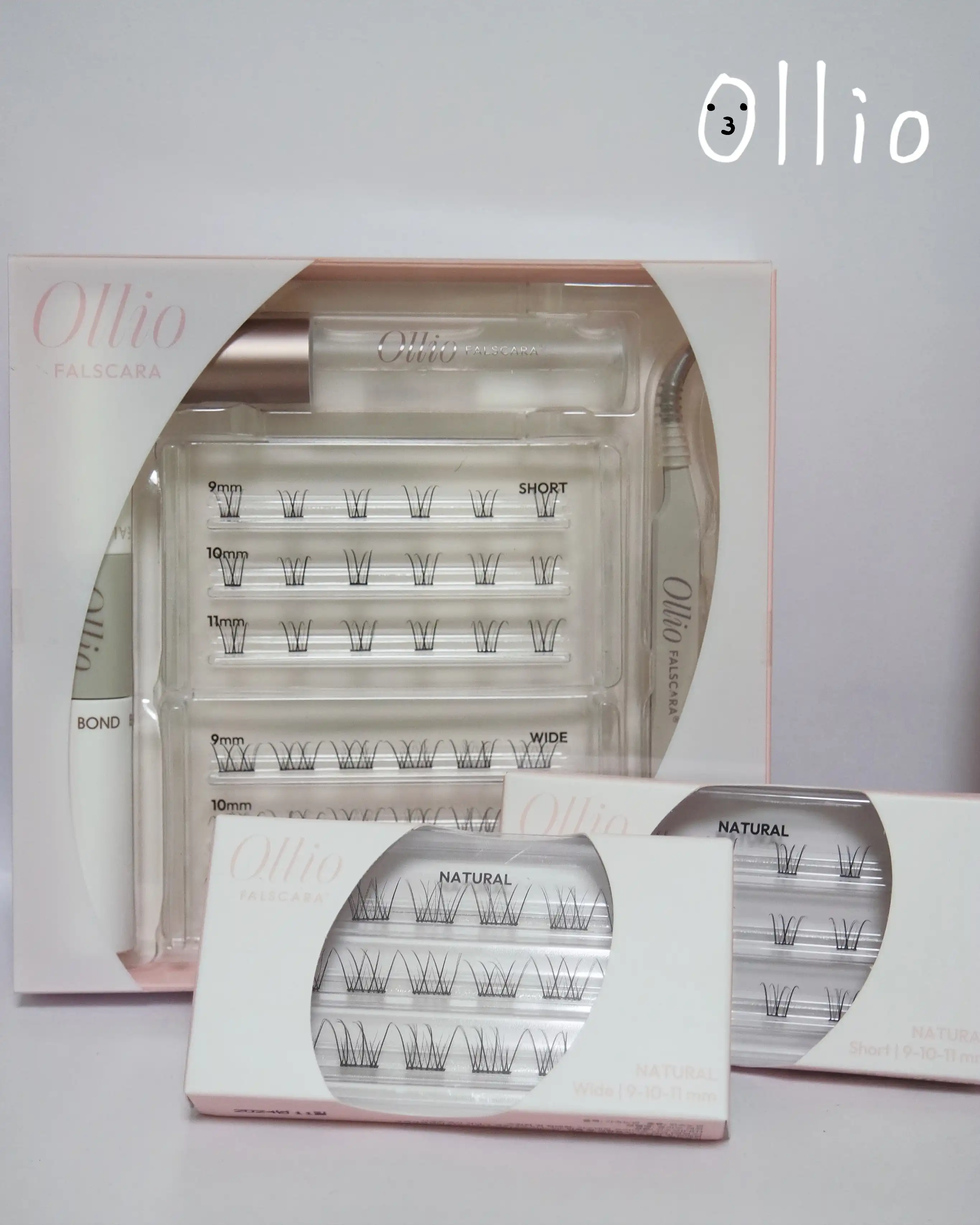 펄스카라 마스카라형 속눈썹 올인원팩 내추럴