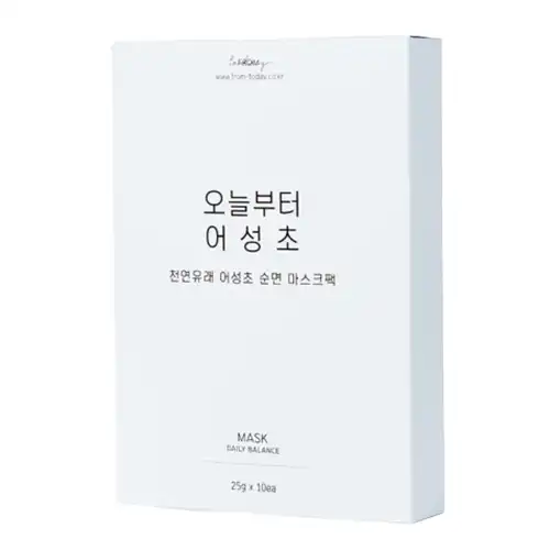 데일리 밸런스 어성초 마스크팩