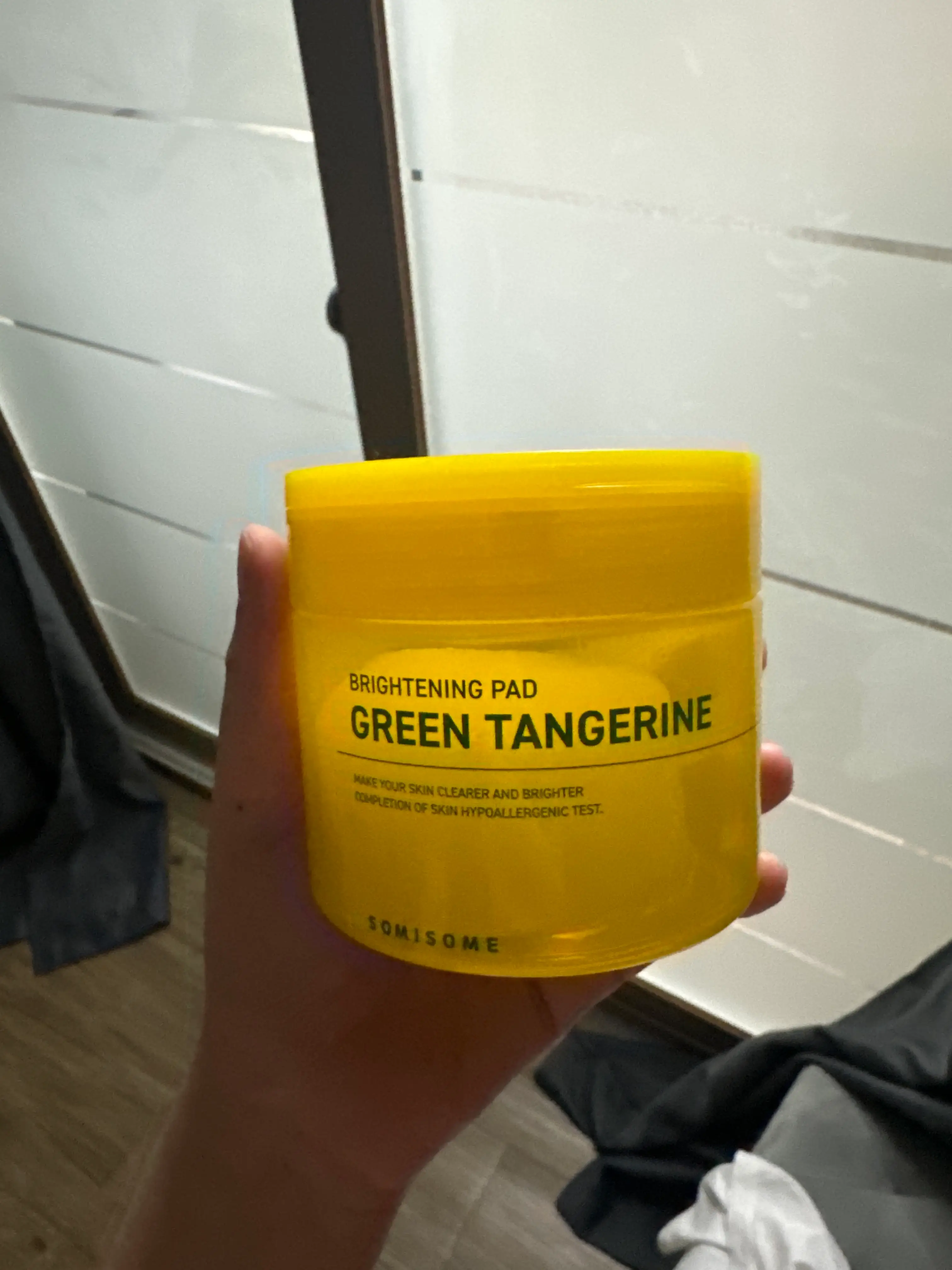 선택된 언니의파우치 리뷰 이미지 - [청귤 미백 토닝 패드]