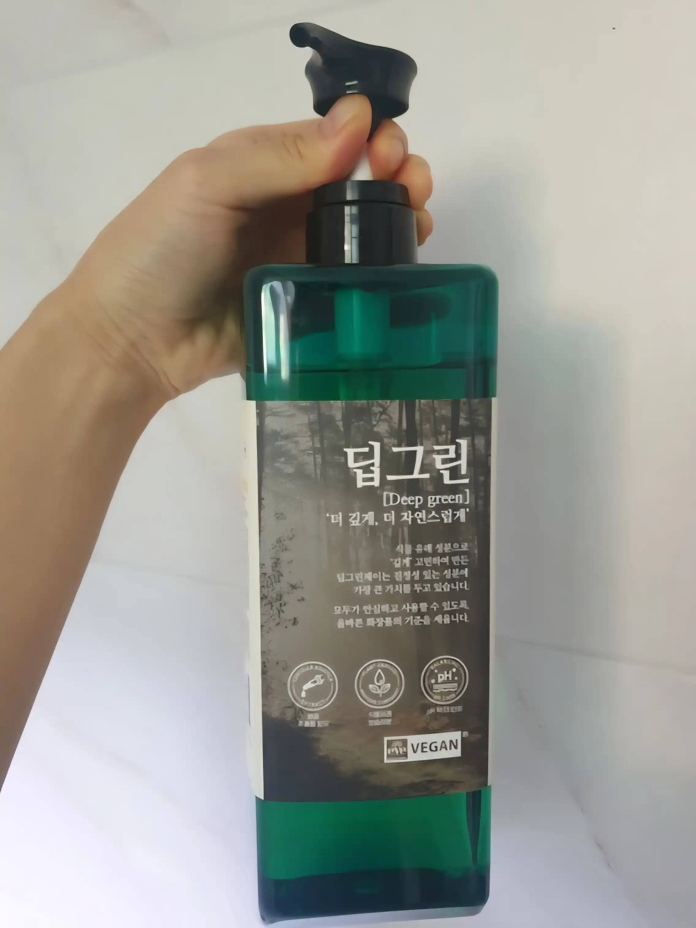 언니의파우치 리뷰 이미지 - [딥그린제이 네이처 샴푸]