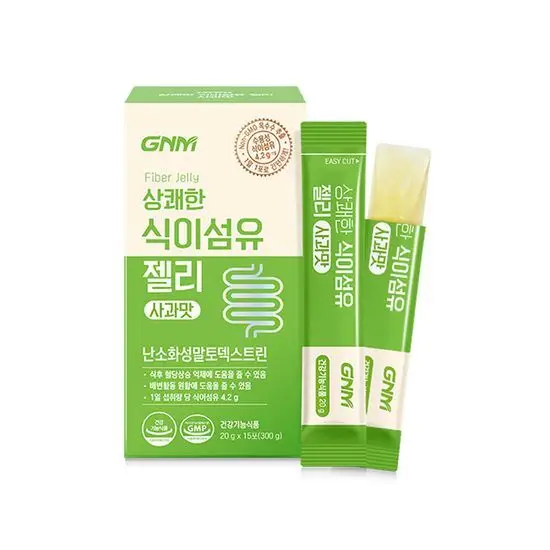 상쾌한 식이섬유 젤리 사과맛
