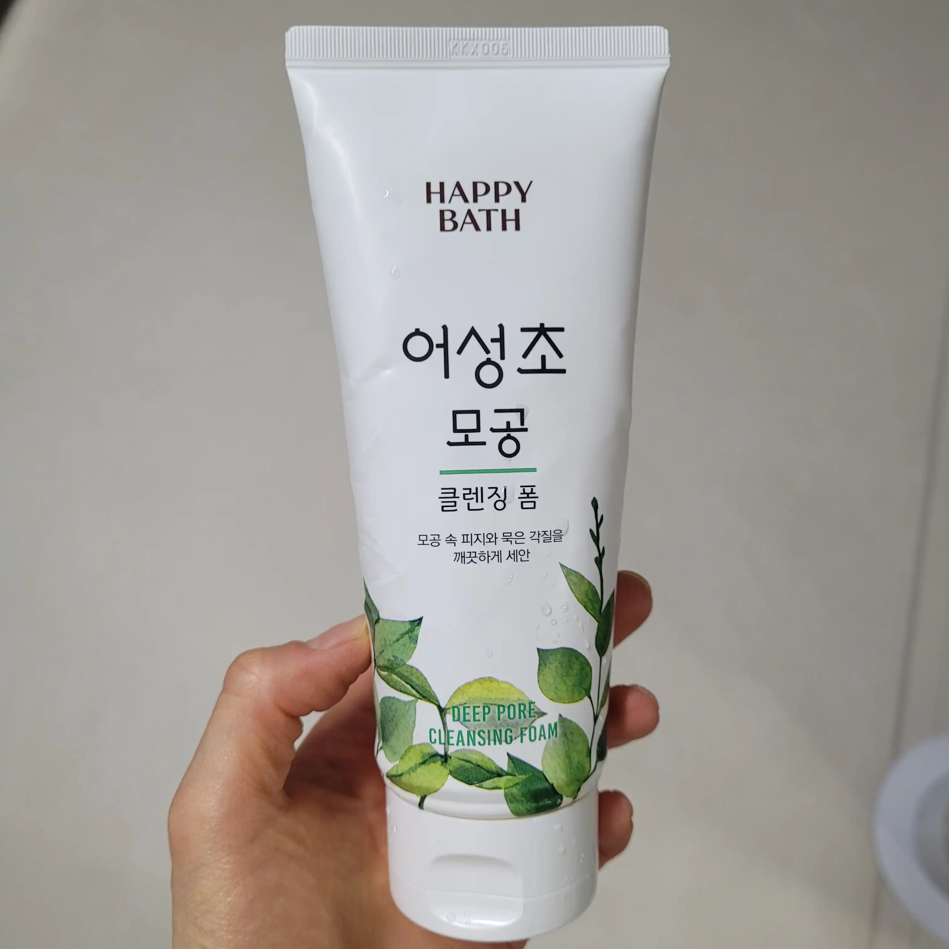 언니의파우치 리뷰 이미지 2 - [어성초 모공 클렌징 폼]