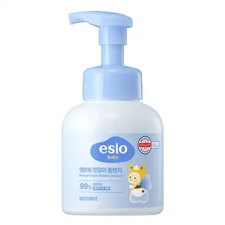 이슬로 생분해 베이비 엉덩이 클렌저