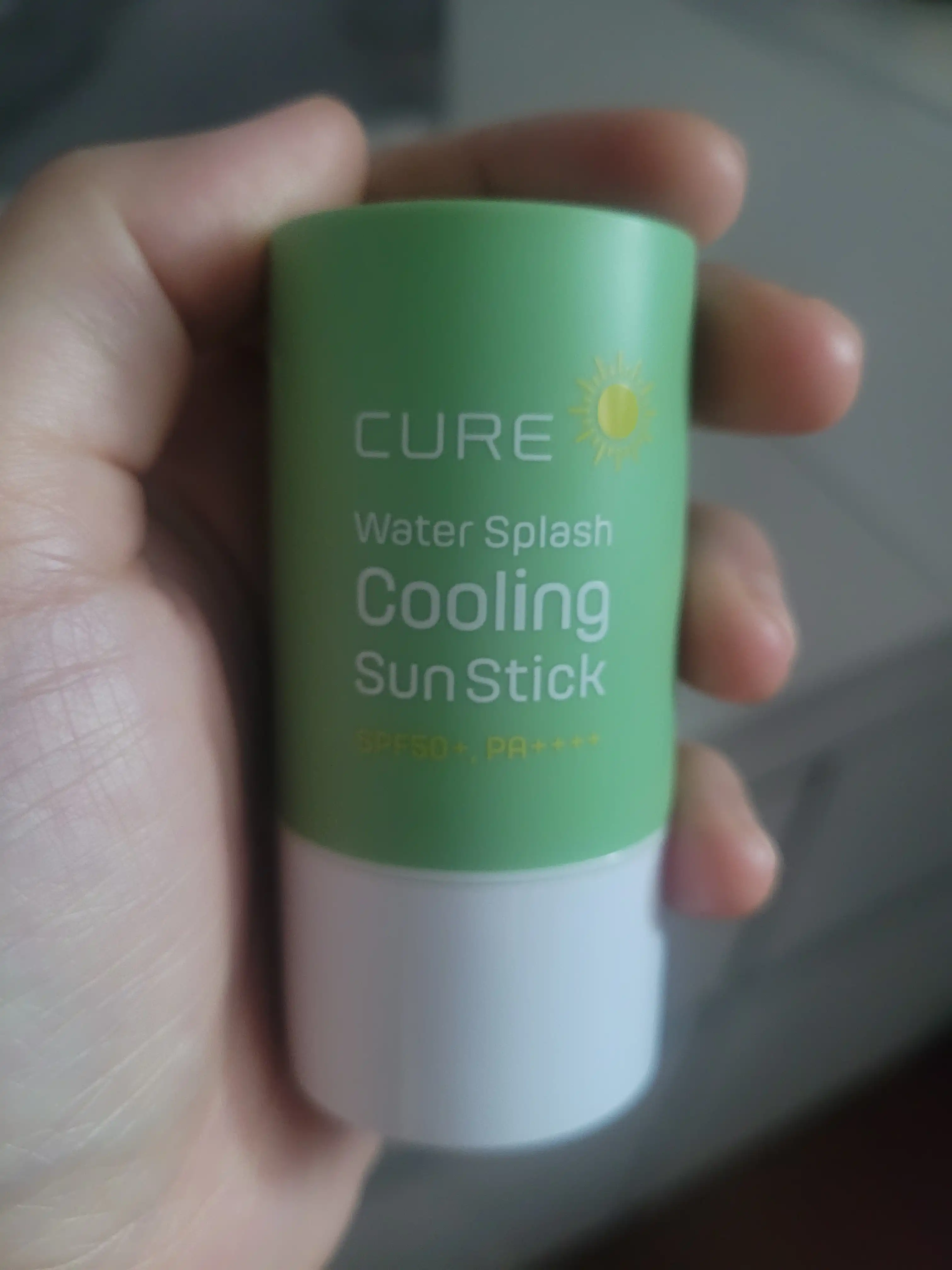 큐어 워터 스플래쉬 쿨링 선스틱