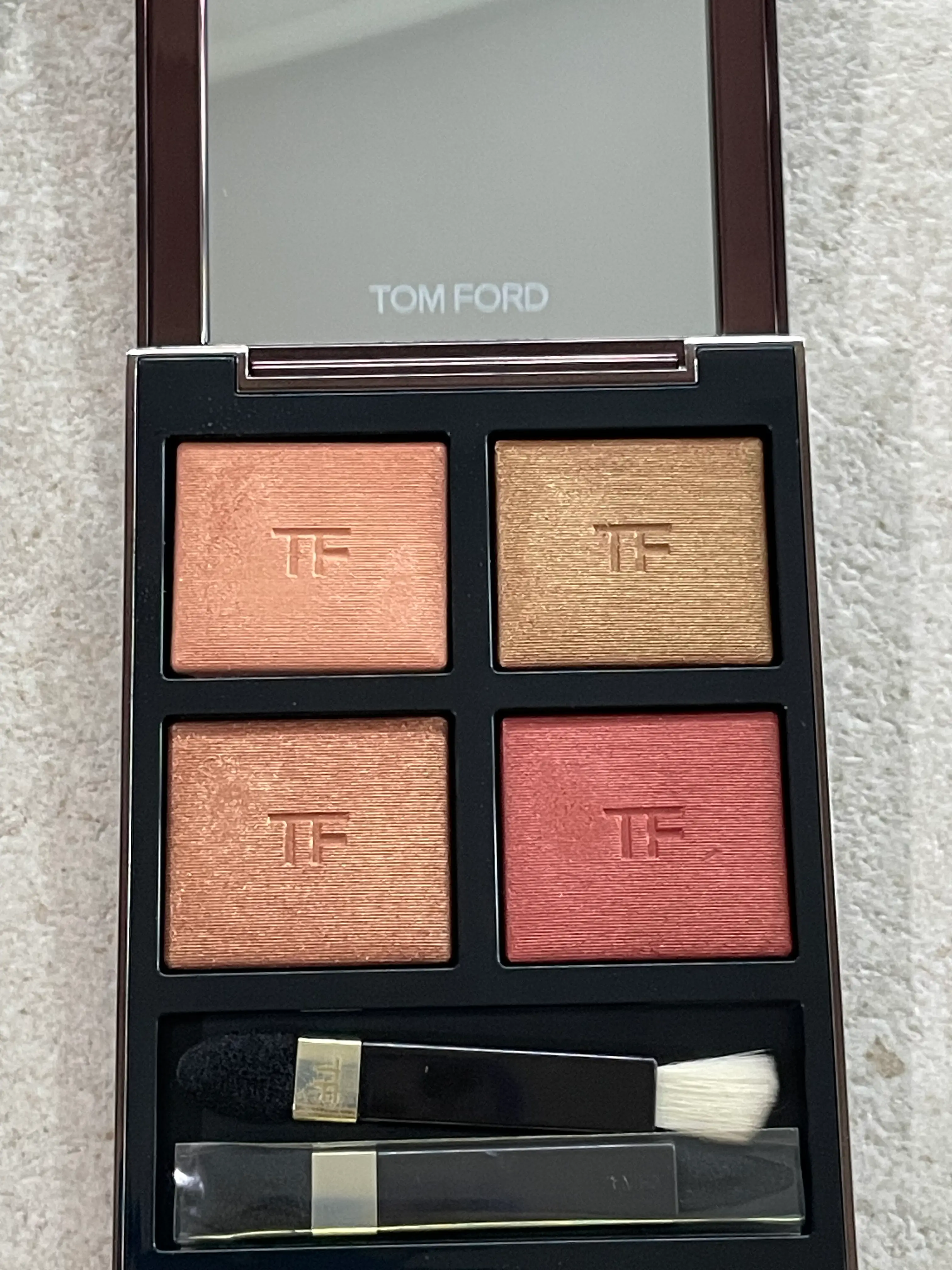 선택된 언니의파우치 리뷰 이미지 - [아이컬러쿼드 피치던]