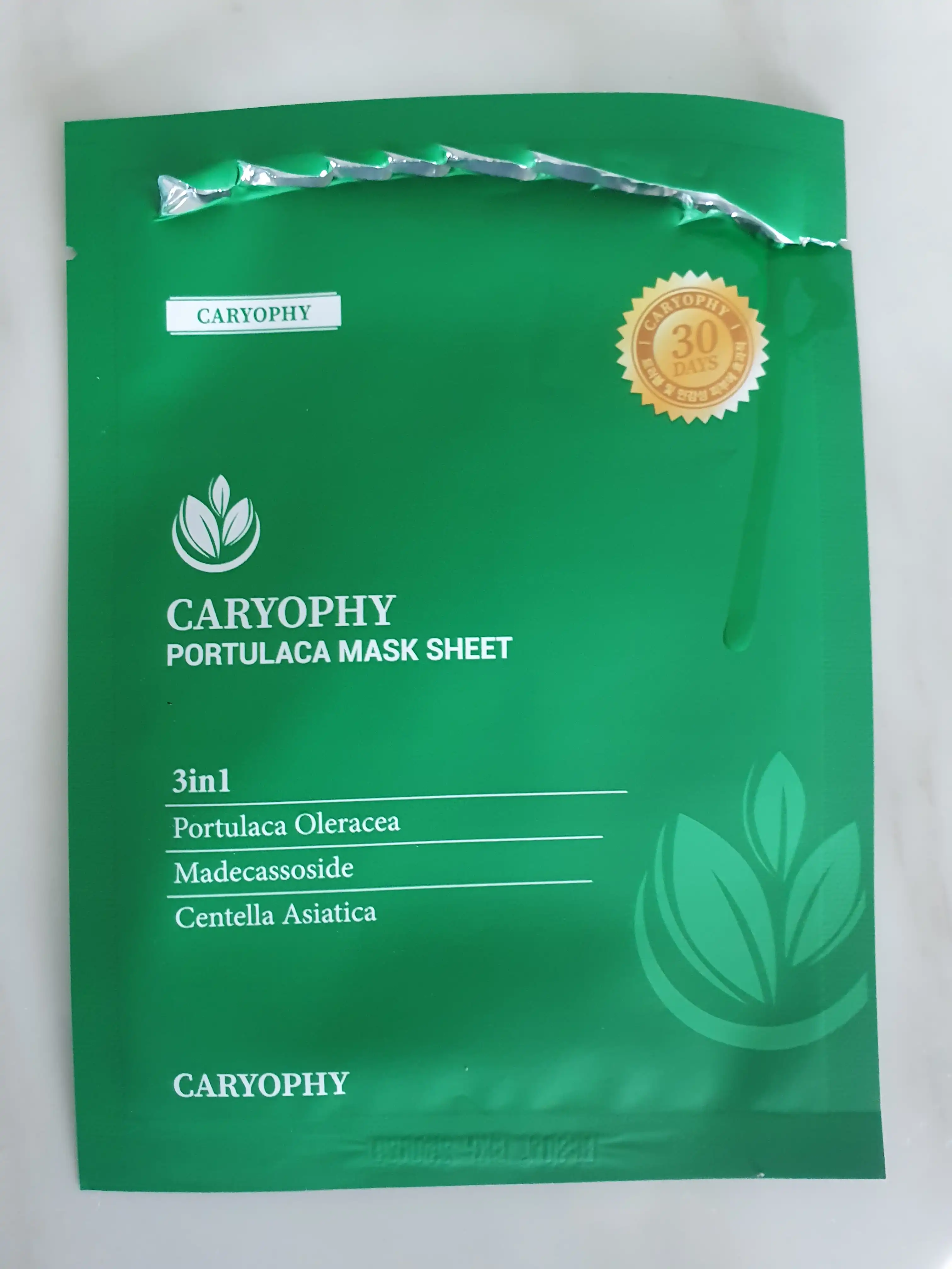 포츌라카 마스크