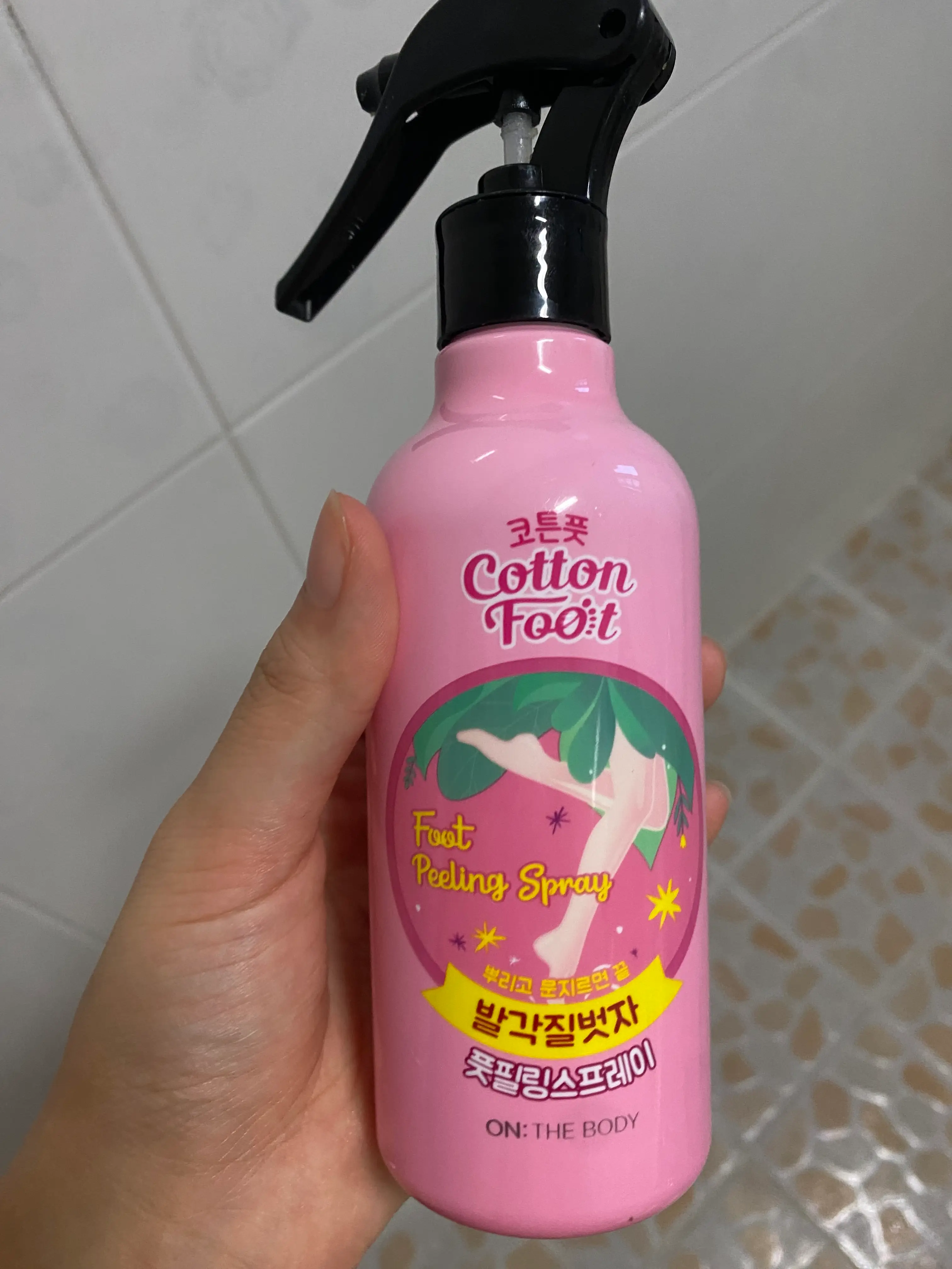 선택된 언니의파우치 리뷰 이미지 - [발각질벗자 풋필링 스프레이 ]