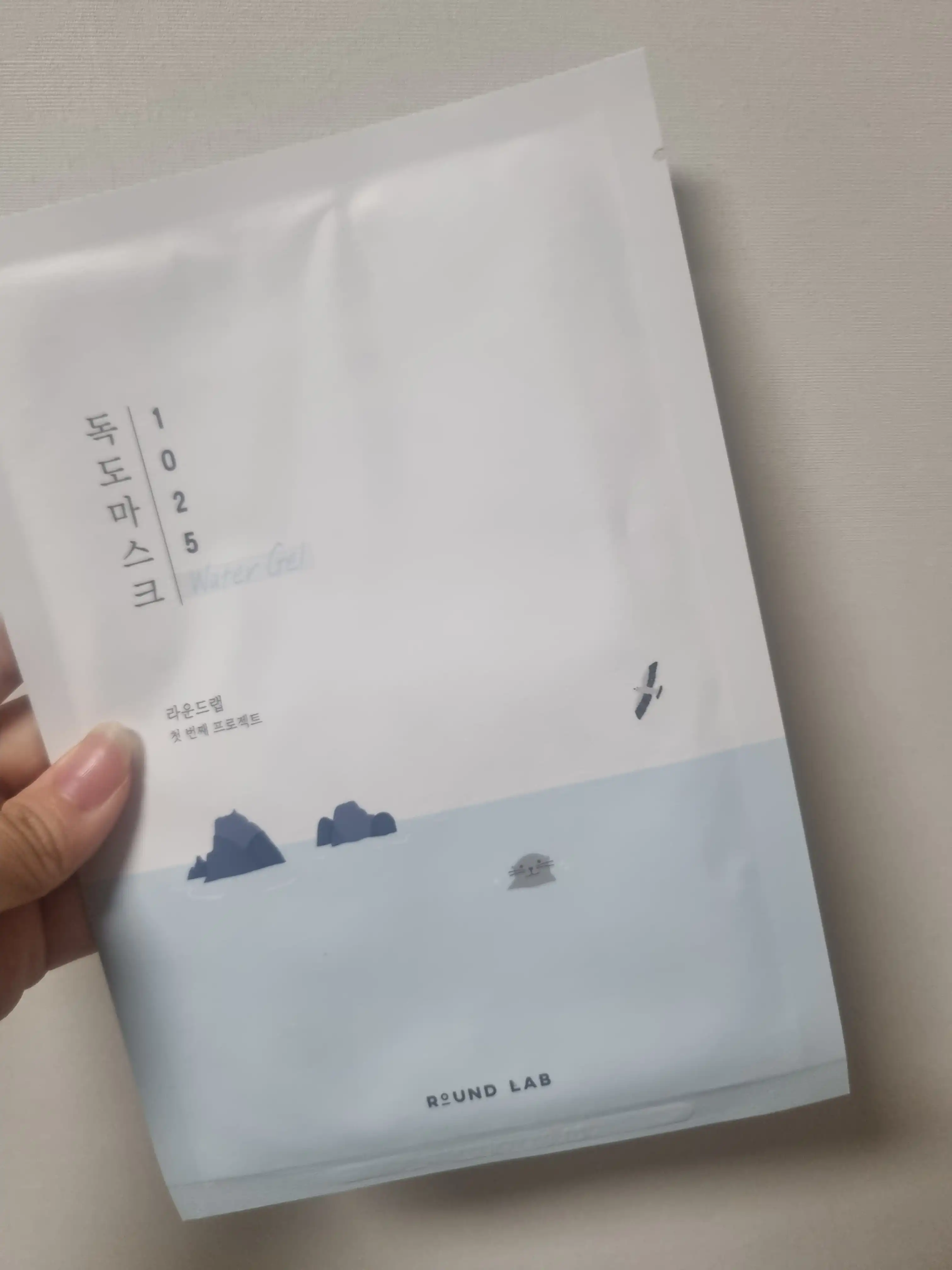언니의파우치 리뷰 이미지 2 - [1025 독도 수분 워터겔 마스크]