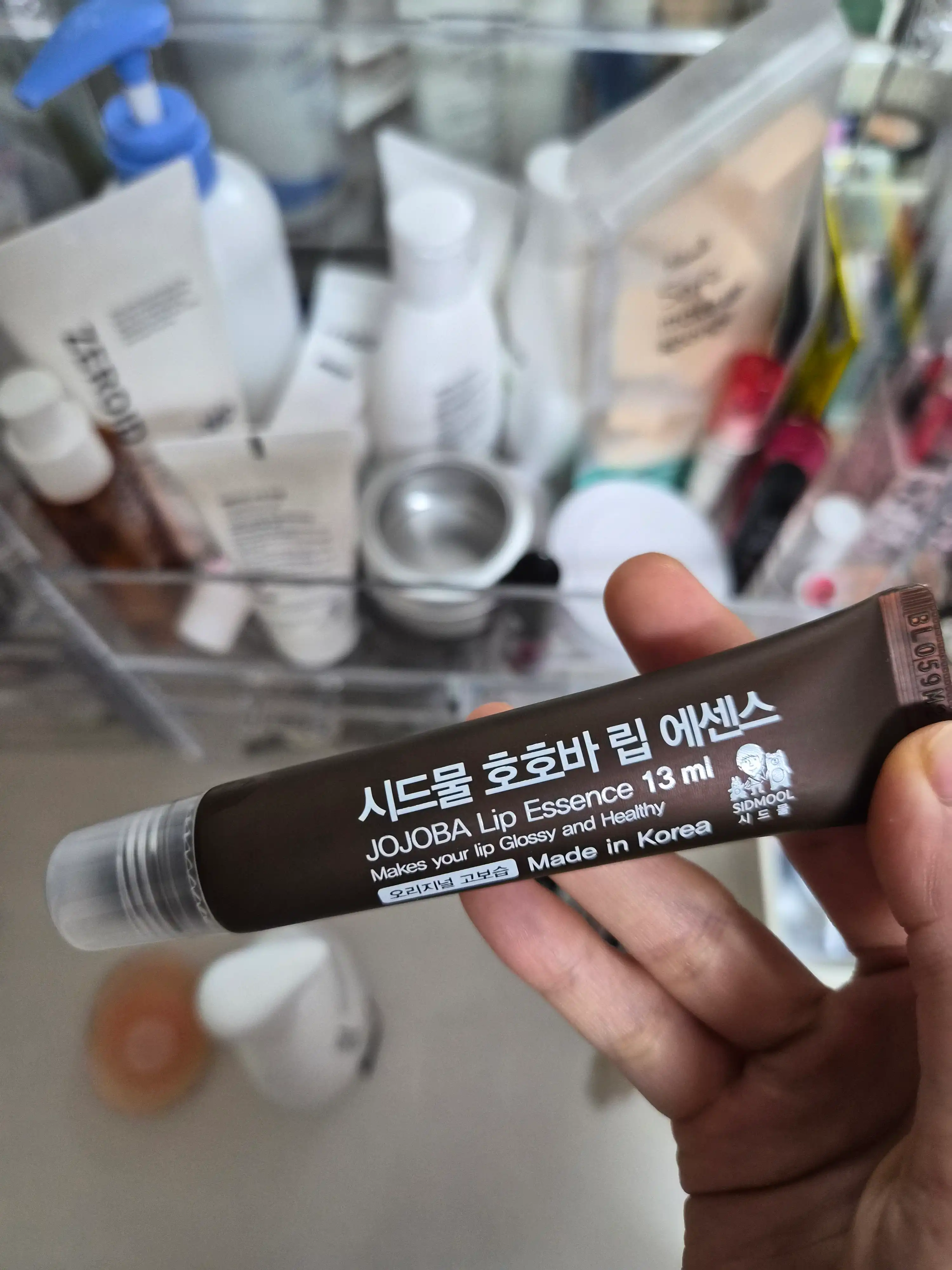 언니의파우치 리뷰 이미지 - [호호바 립 에센스 [오리지날]]
