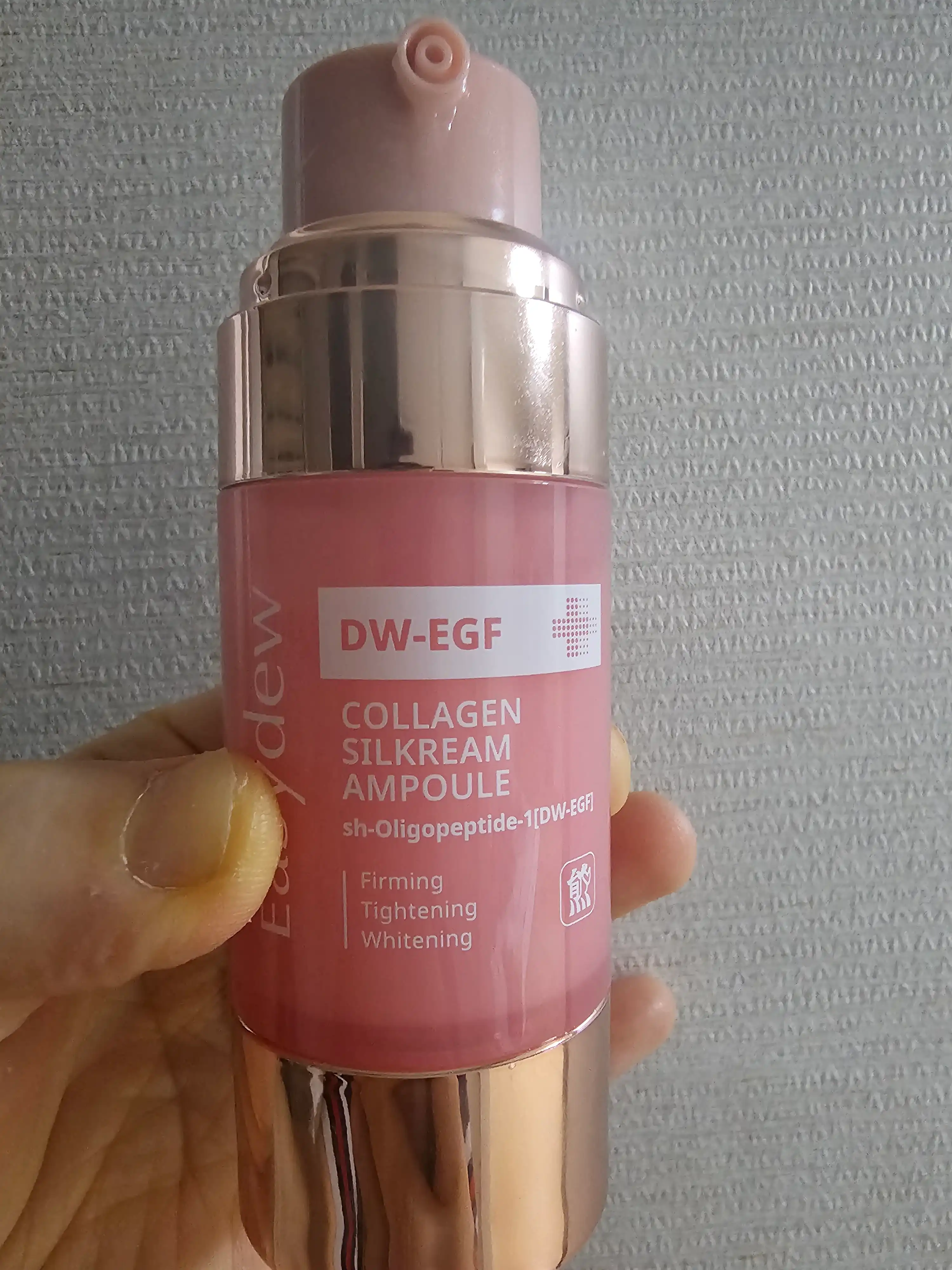 언니의파우치 리뷰 이미지 - [DW EGF 콜라겐 실크림앰플]