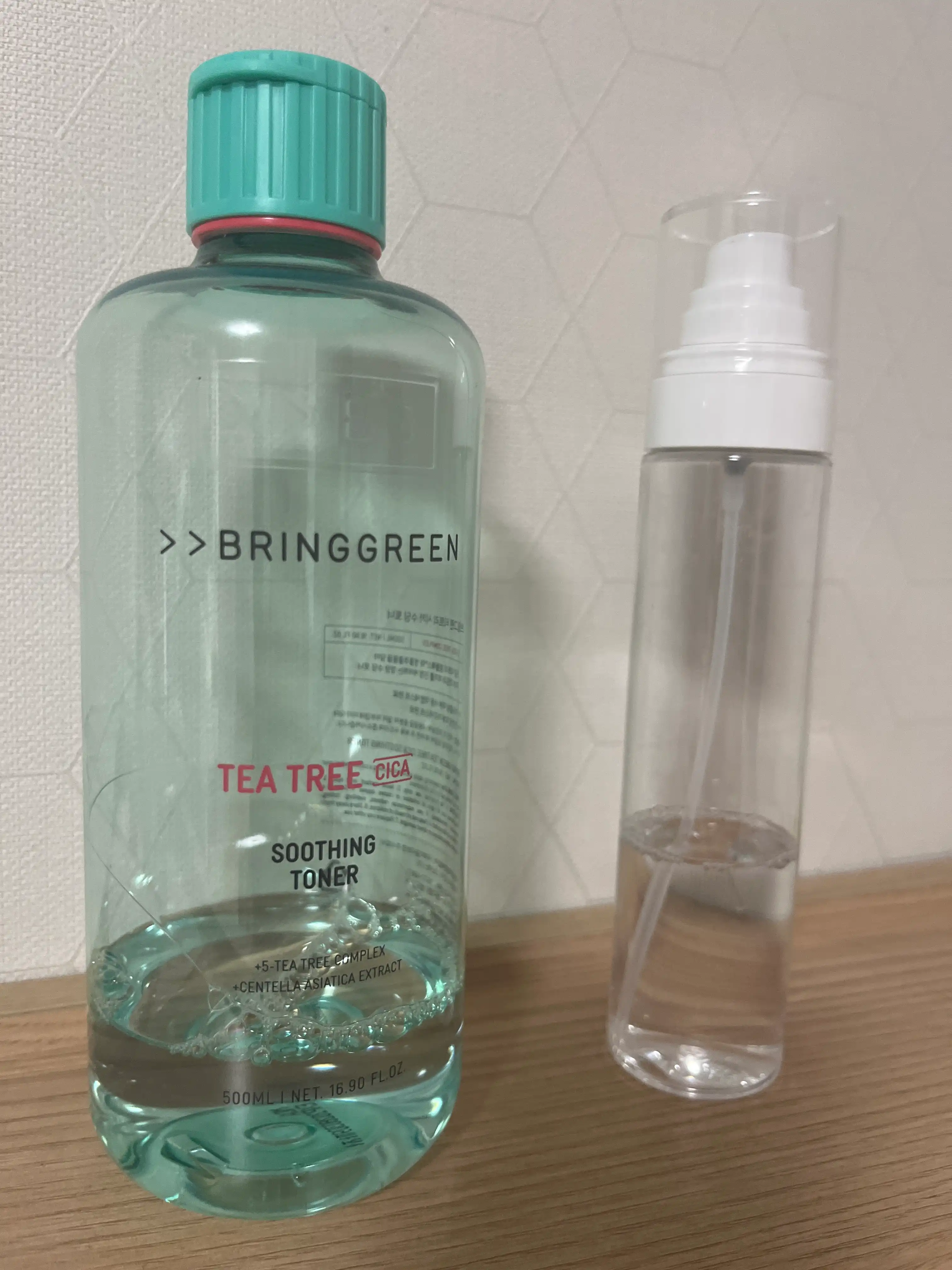 언니의파우치 리뷰 이미지 2 - [티트리 시카 수딩 토너]