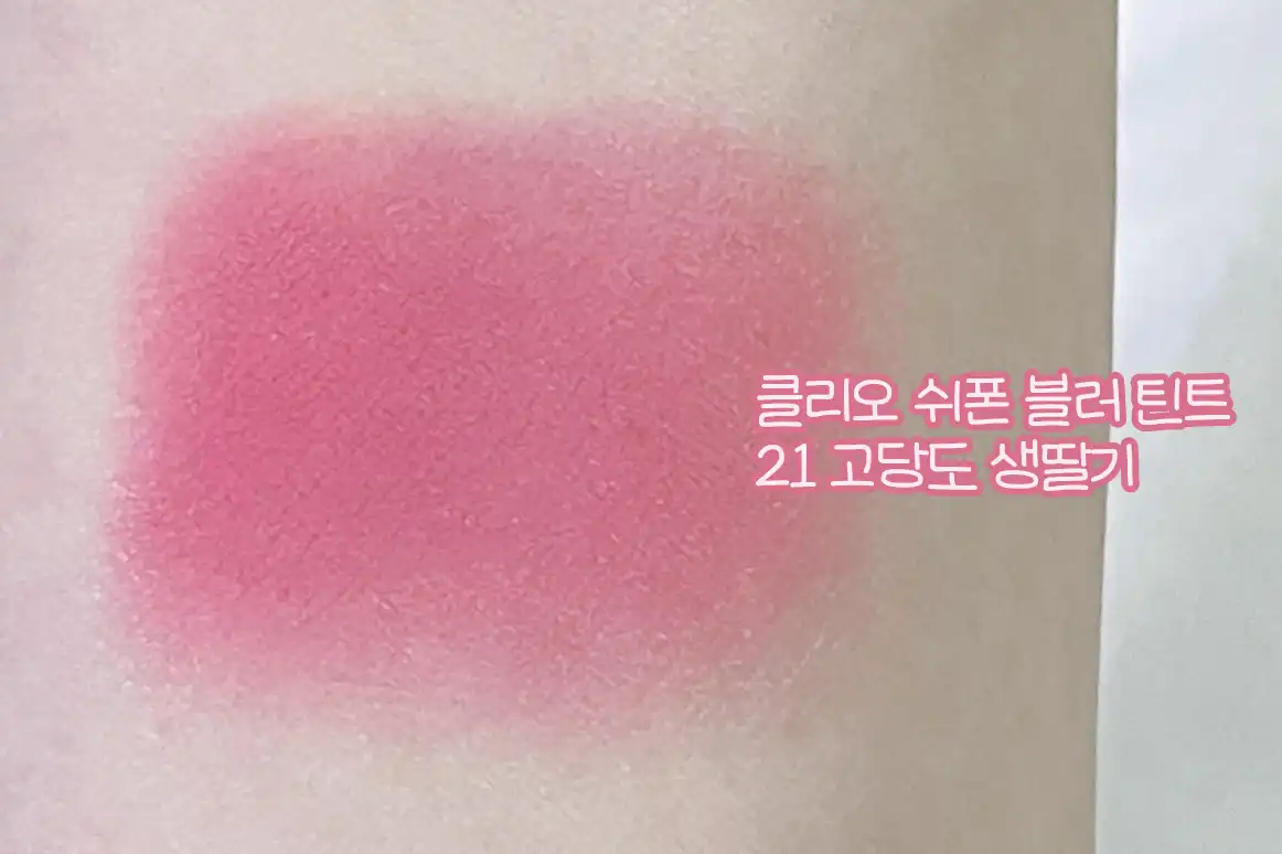 언니의파우치 리뷰 이미지 4 - [(후로페샤날 청과 에디션) 쉬폰 블러 틴트]