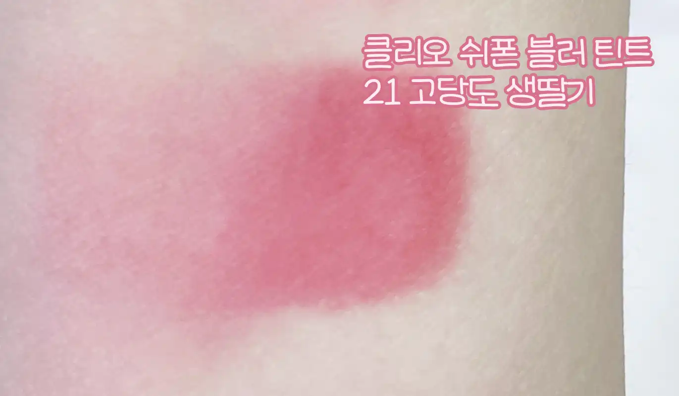언니의파우치 리뷰 이미지 5 - [(후로페샤날 청과 에디션) 쉬폰 블러 틴트]