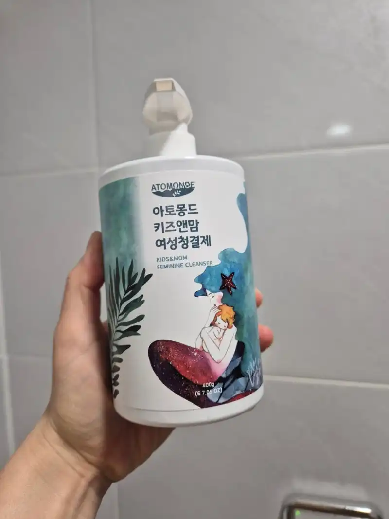언니의파우치 리뷰 이미지 - [키즈앤맘 여성청결제]