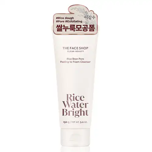 미감수 브라이트 쌀겨 모공 필링 투 폼 클렌저