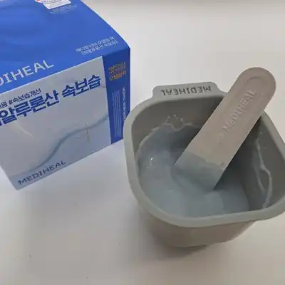 언니의파우치 리뷰 이미지 2 - [더마 모델링 팩 [히알루론산 속보습]]