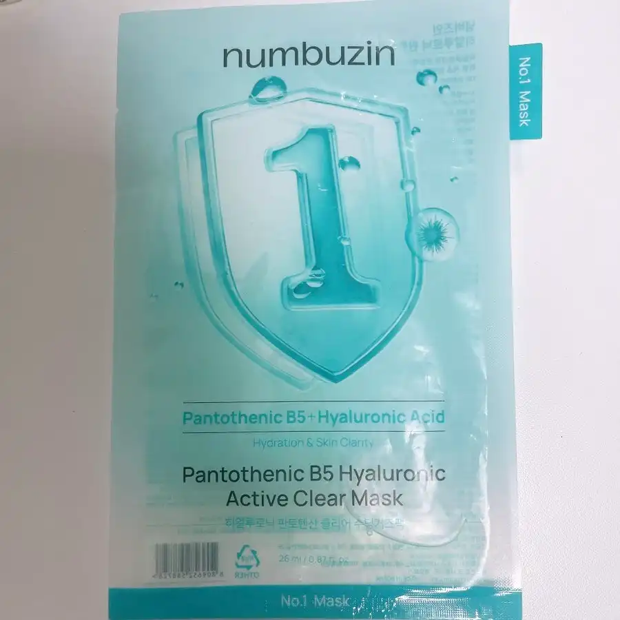 1번 히알루로닉 판토텐산 클리어 수딩 거즈팩