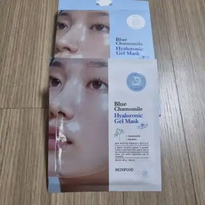 선택된 언니의파우치 리뷰 이미지 - [블루 캐모마일 히알루로닉 겔 마스크]