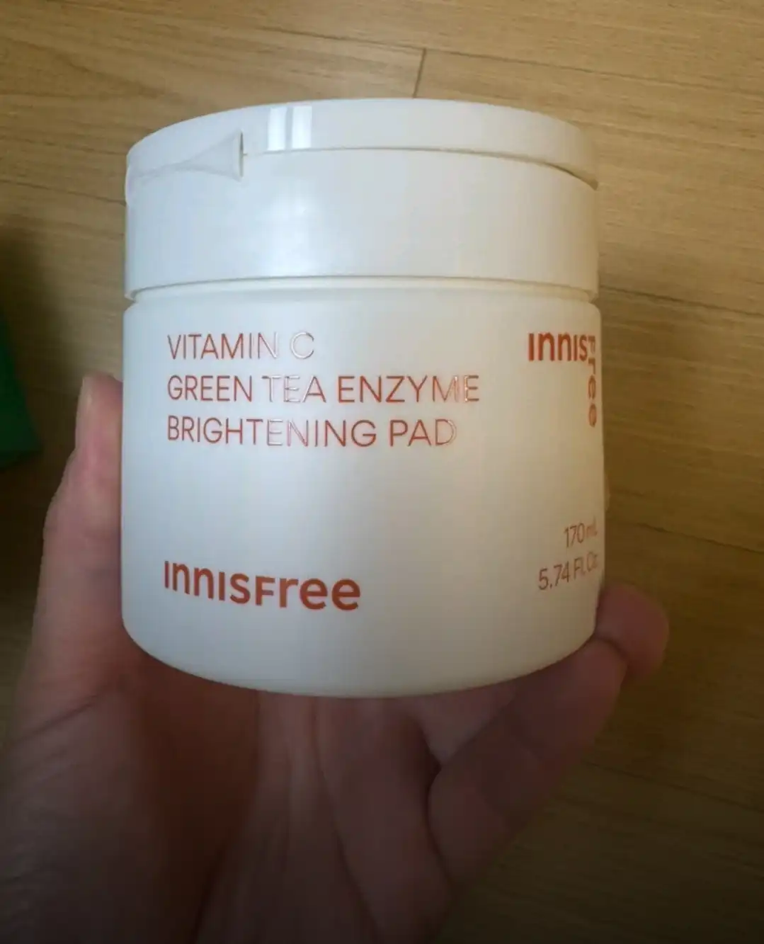 비타C 그린티 엔자임 잡티 토닝 패드