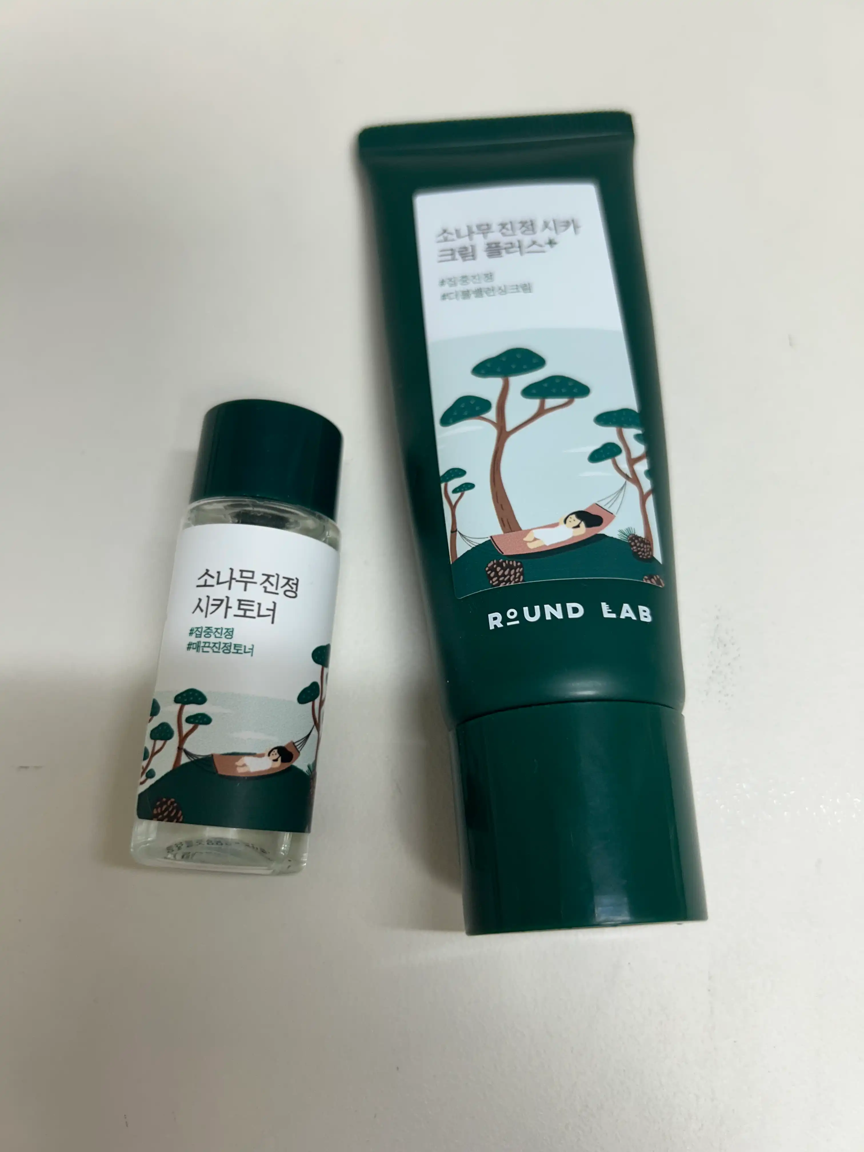 소나무 진정 시카크림 플러스