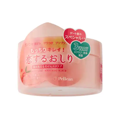 사랑에 빠진 엉덩이 버블 스크럽