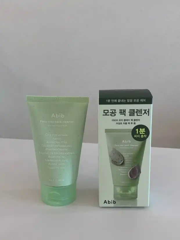 언니의파우치 리뷰 이미지 2 - [포어 클레이 팩 클렌저 어성초 차콜 팩 투 폼]