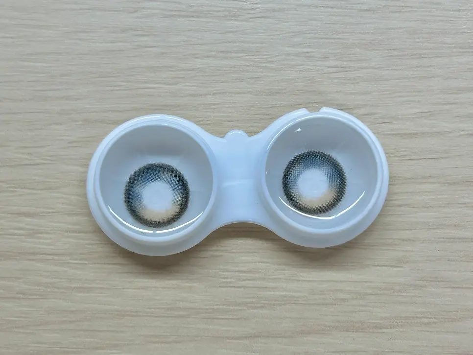 선택된 언니의파우치 리뷰 이미지 - [시티팝 블루그레이 한달렌즈]