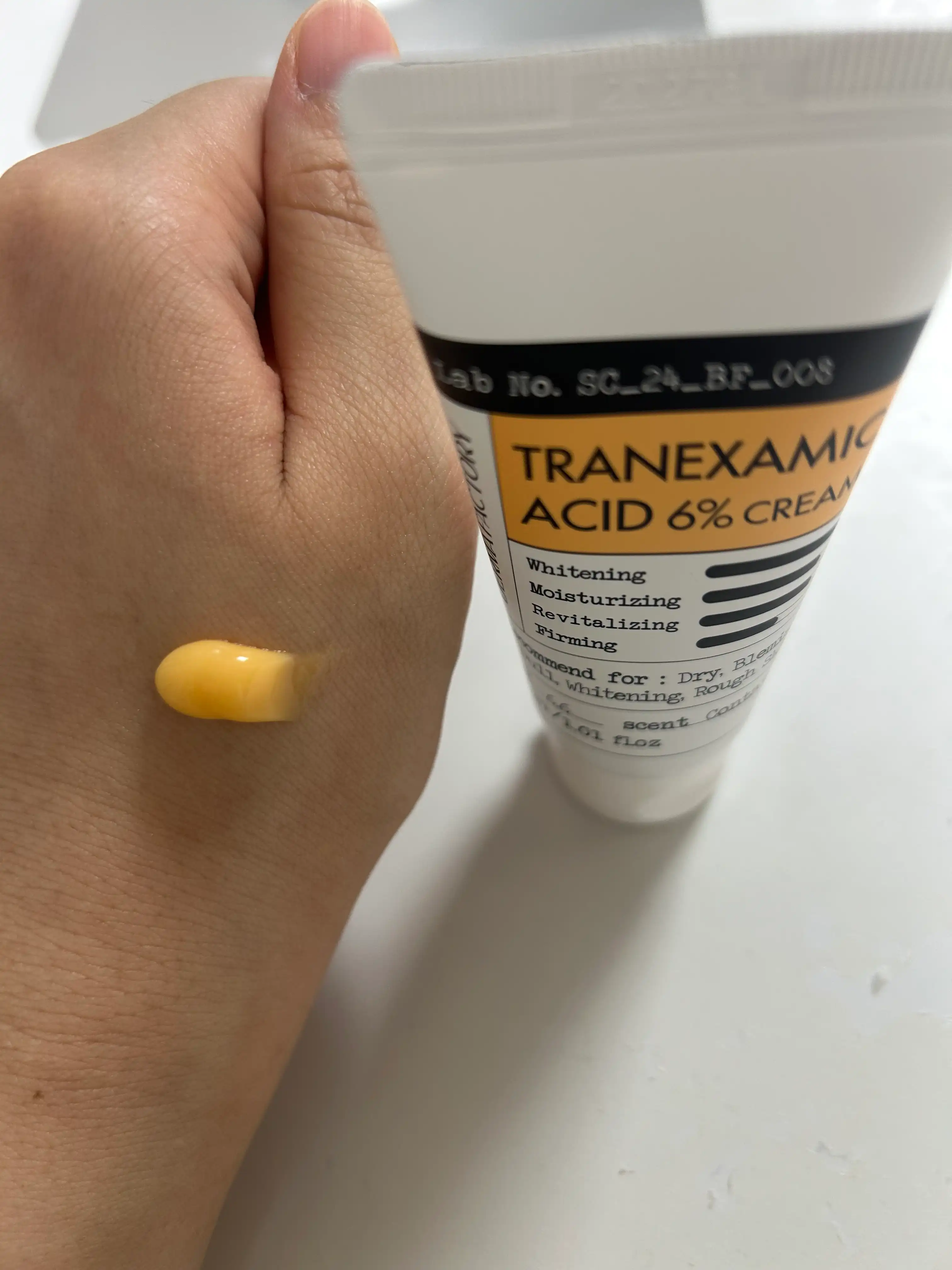 언니의파우치 리뷰 이미지 3 - [트라넥삼산 6프로 크림]