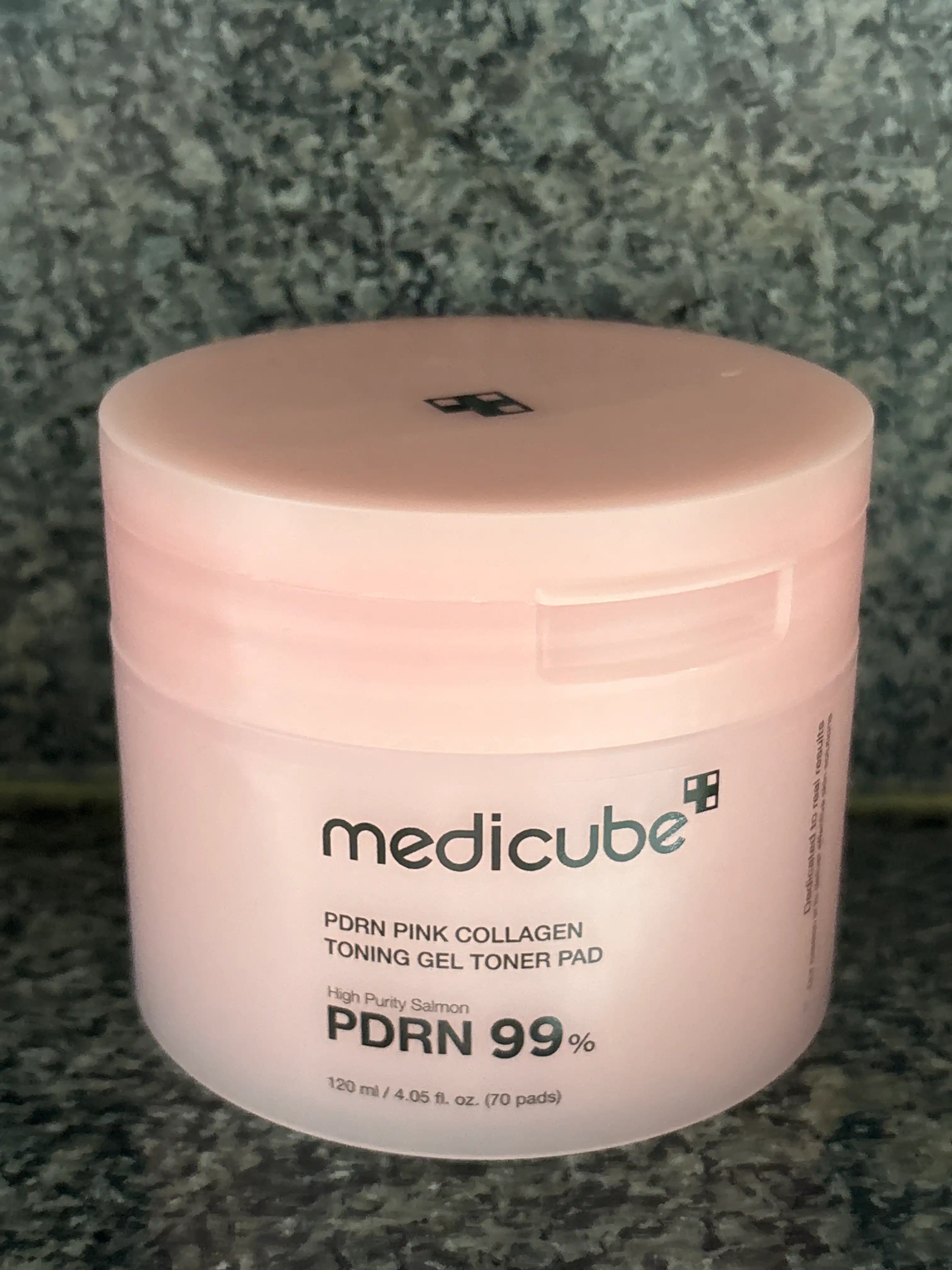 PDRN 핑크 콜라겐 토닝 겔 토너 패드