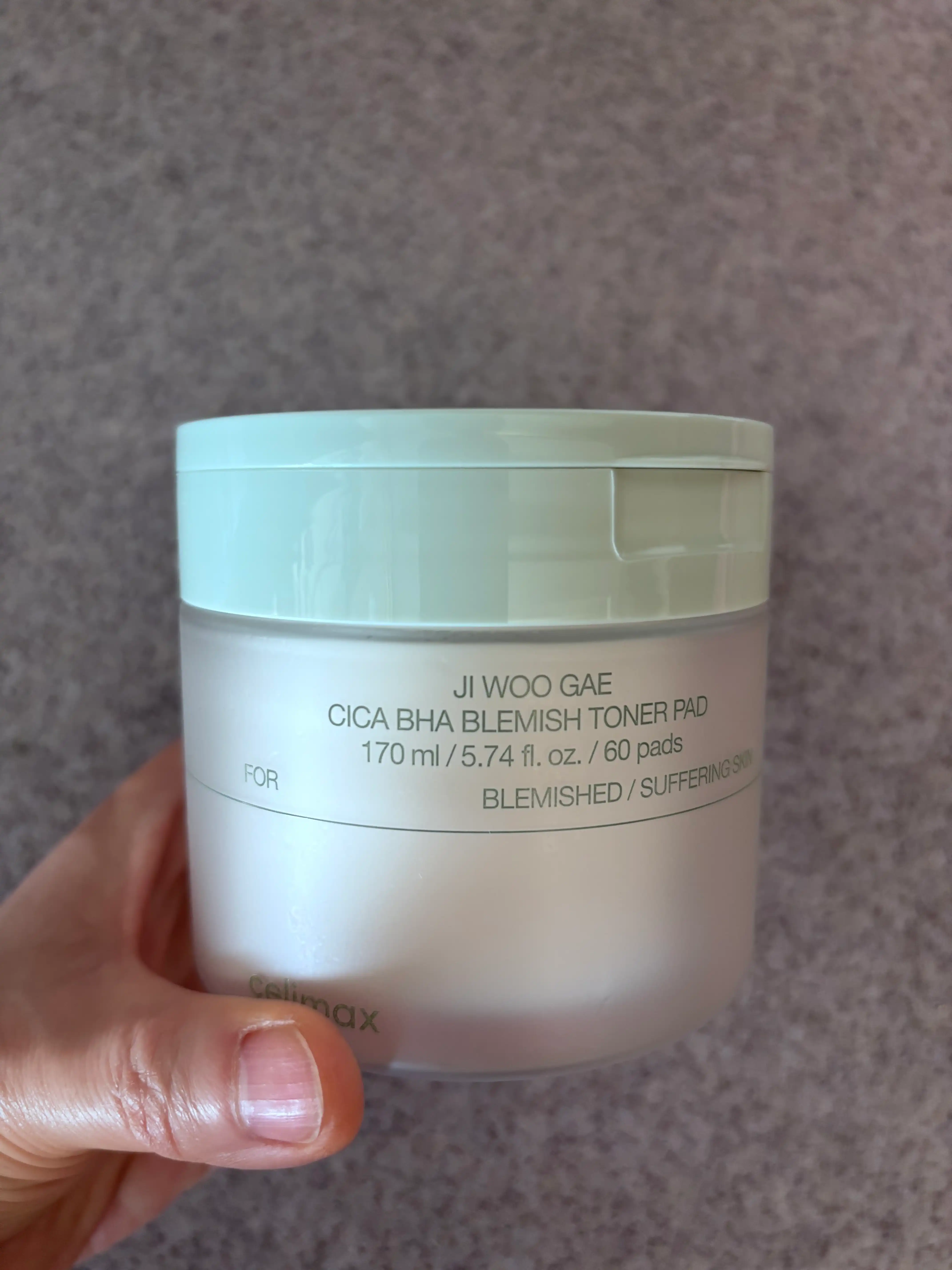 지우개 시카 바하 블레미쉬 토너 패드