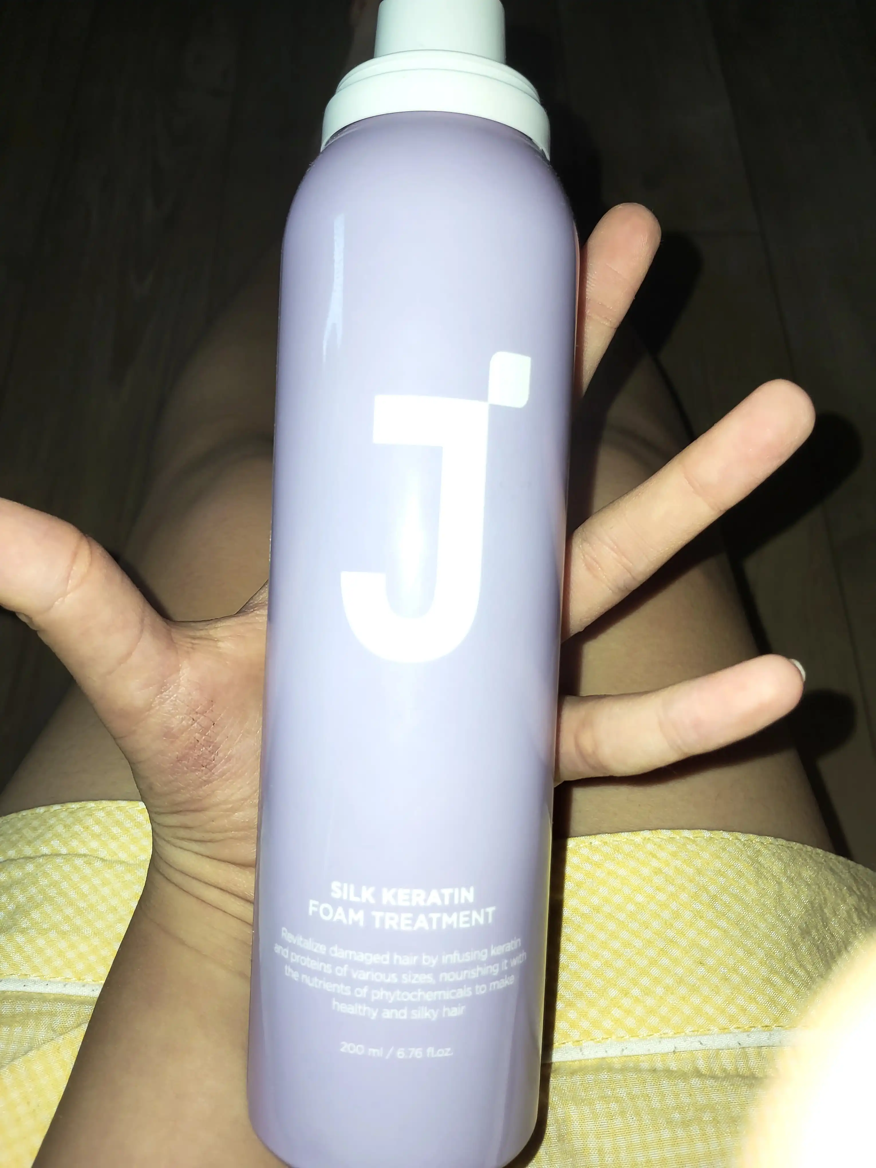 언니의파우치 리뷰 이미지 - [실크 케라틴 폼 트리트먼트]