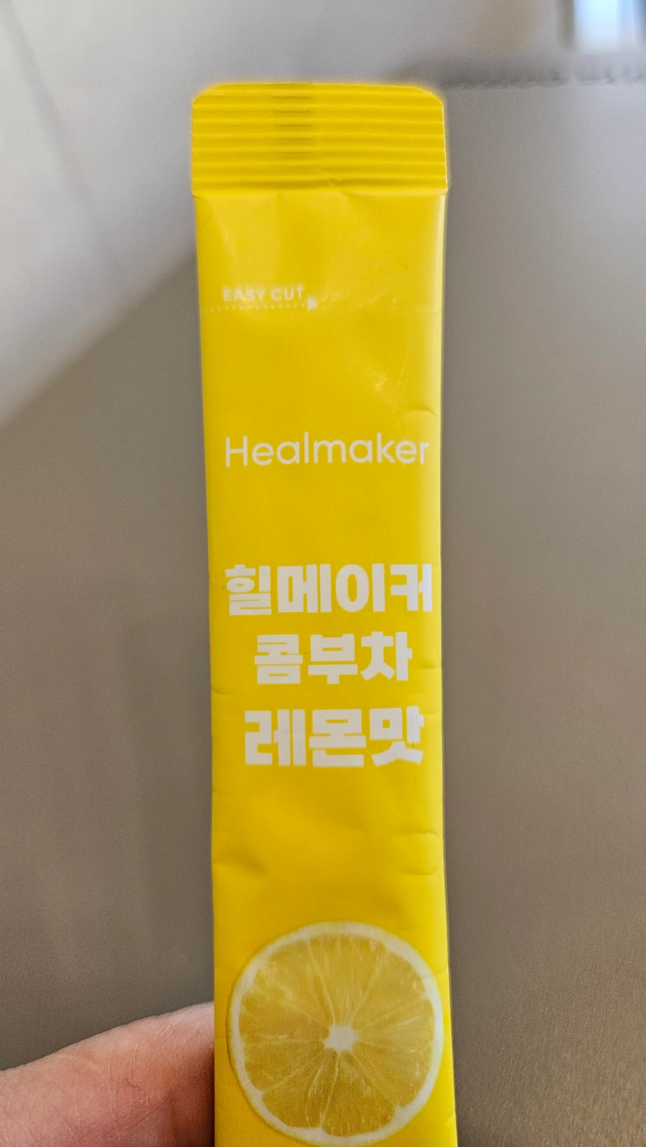 언니의파우치 리뷰 이미지 2 - [힐메이커 콤부차 [레몬맛]]