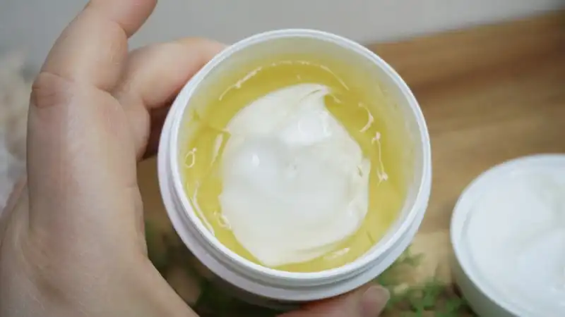 언니의파우치 리뷰 이미지 2 - [강화 교동쌀 맑음 젤 안에 크림]