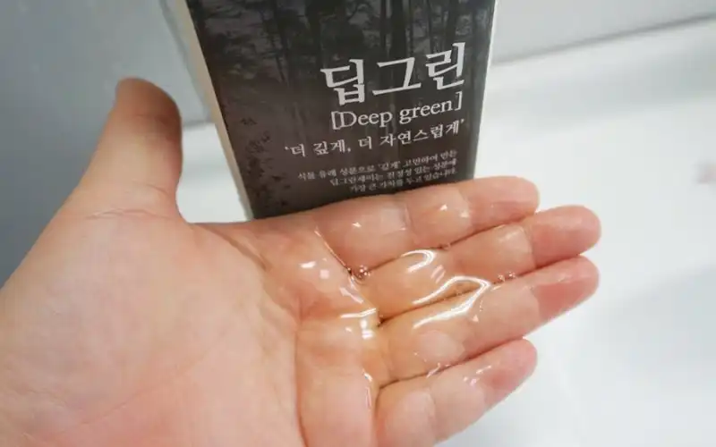 언니의파우치 리뷰 이미지 2 - [딥그린제이 네이처 샴푸]