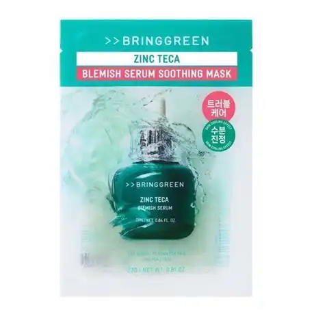징크테카 트러블 세럼 수딩 마스크