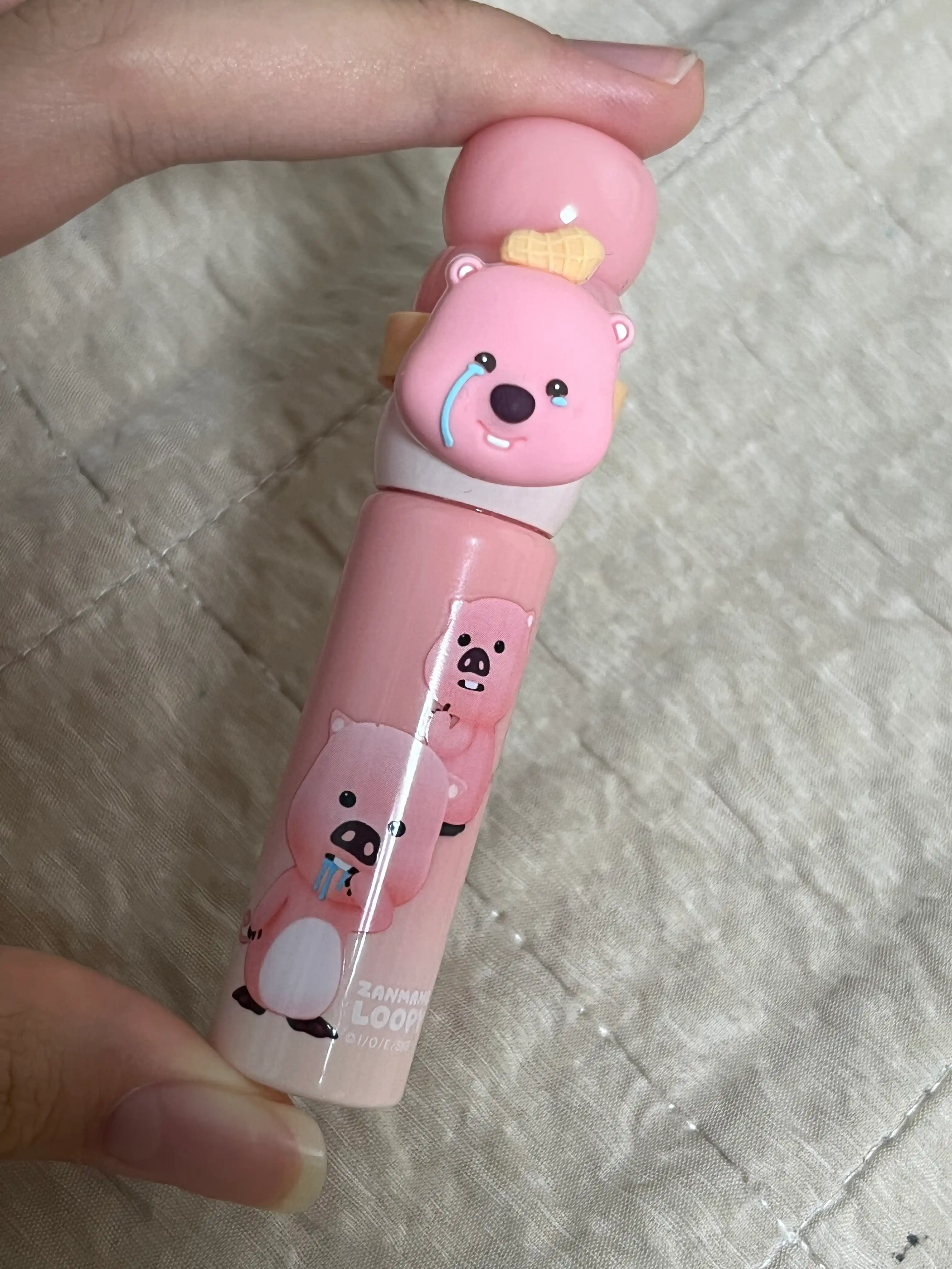 언니의파우치 리뷰 이미지 - [(컬러그램X잔망루피) 탕후루 탱글 틴트 밀크]