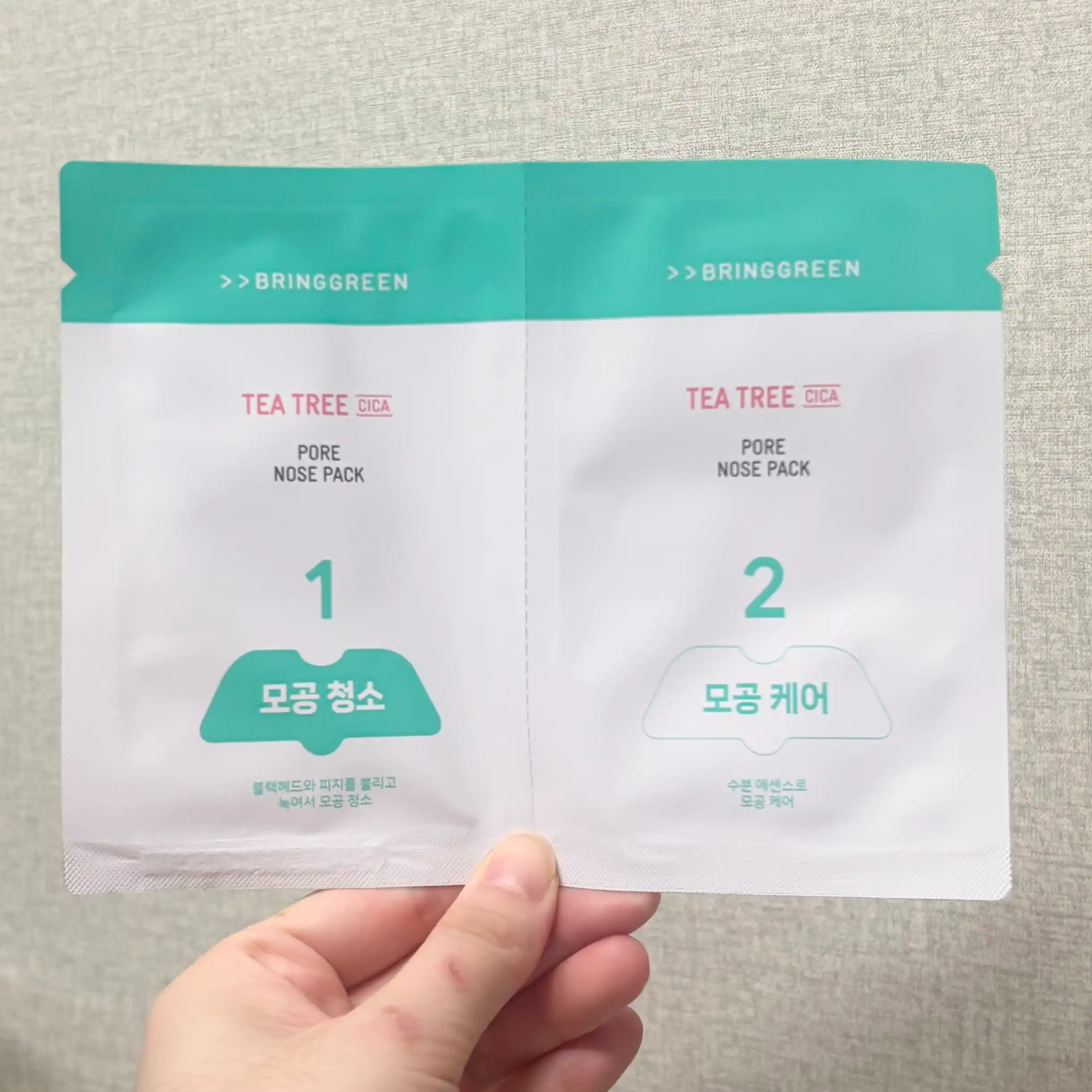 언니의파우치 리뷰 이미지 3 - [티트리 시카 포어 코팩]