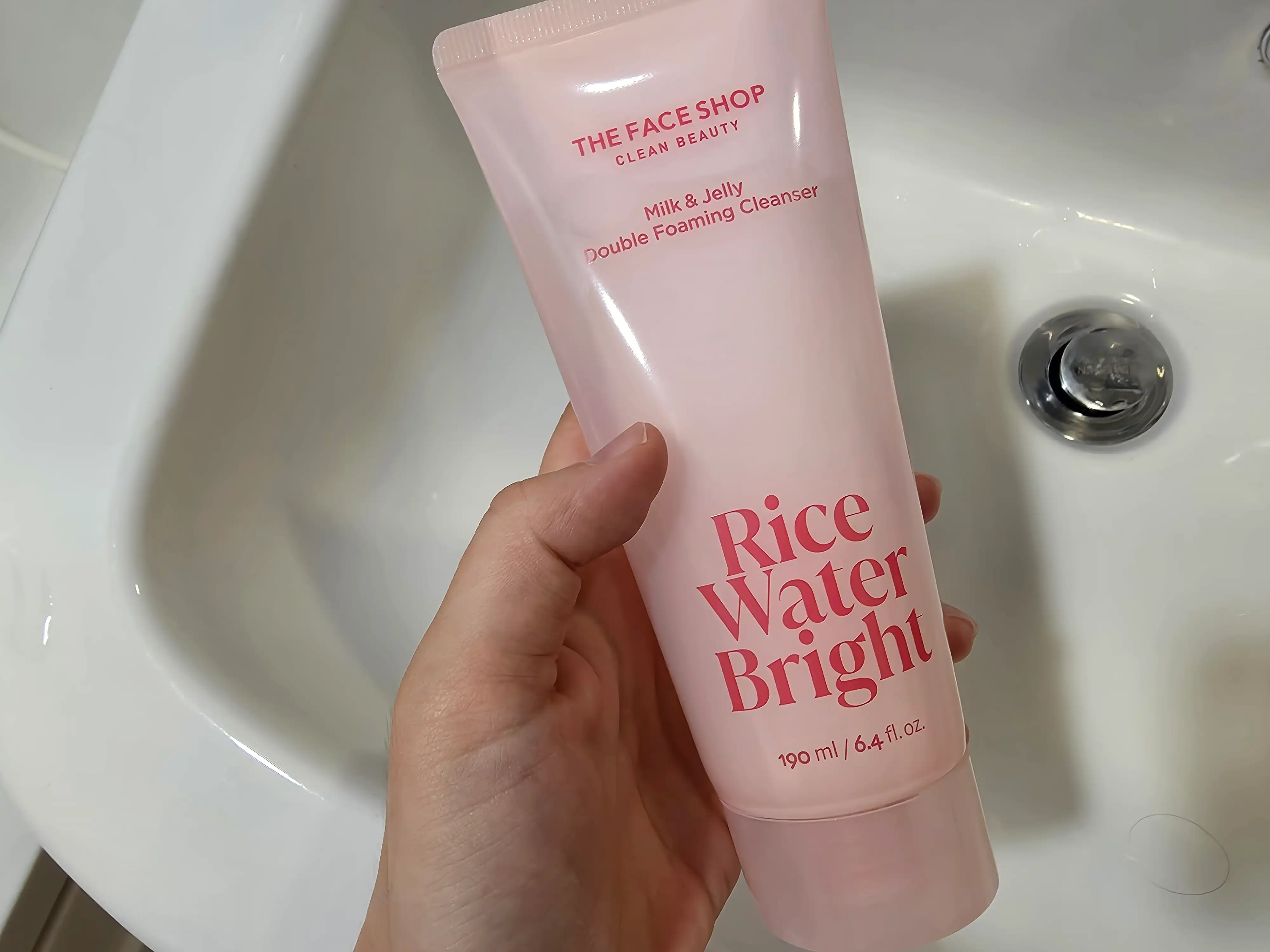 언니의파우치 리뷰 이미지 3 - [미감수 브라이트 밀크 앤 젤리 더블 클렌징폼]