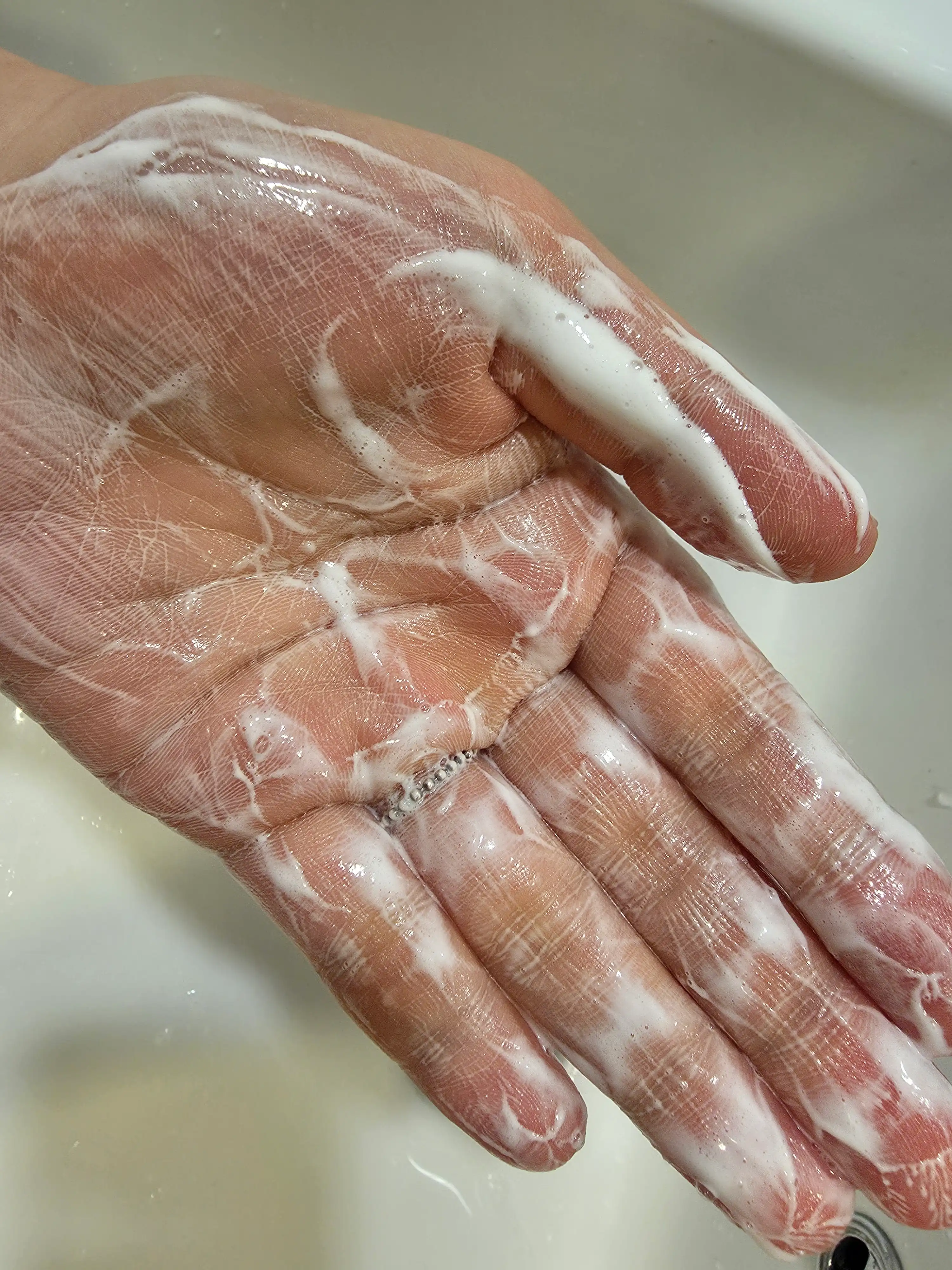 언니의파우치 리뷰 이미지 5 - [미감수 브라이트 밀크 앤 젤리 더블 클렌징폼]