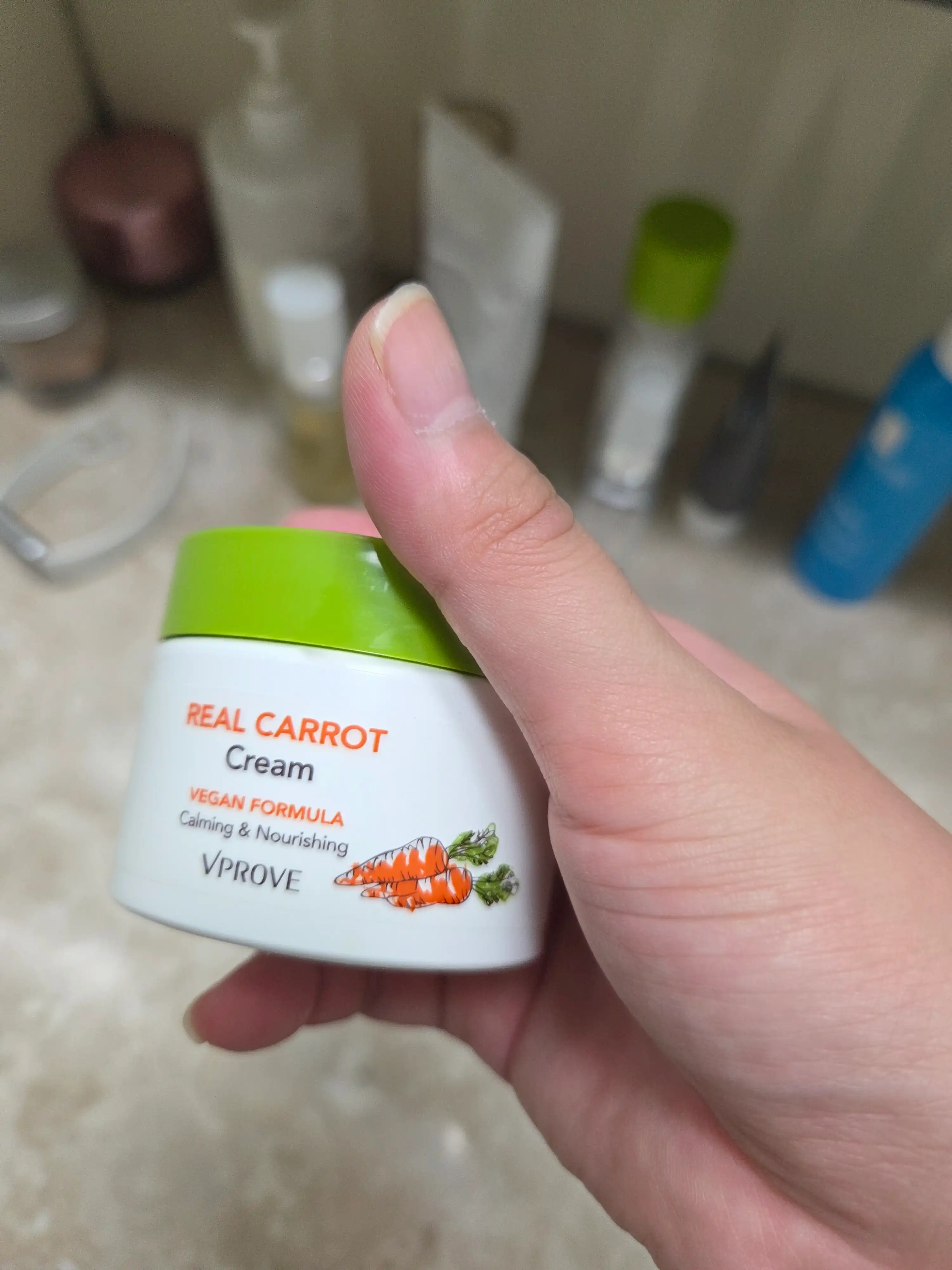 언니의파우치 리뷰 이미지 2 - [리얼캐롯 크림]