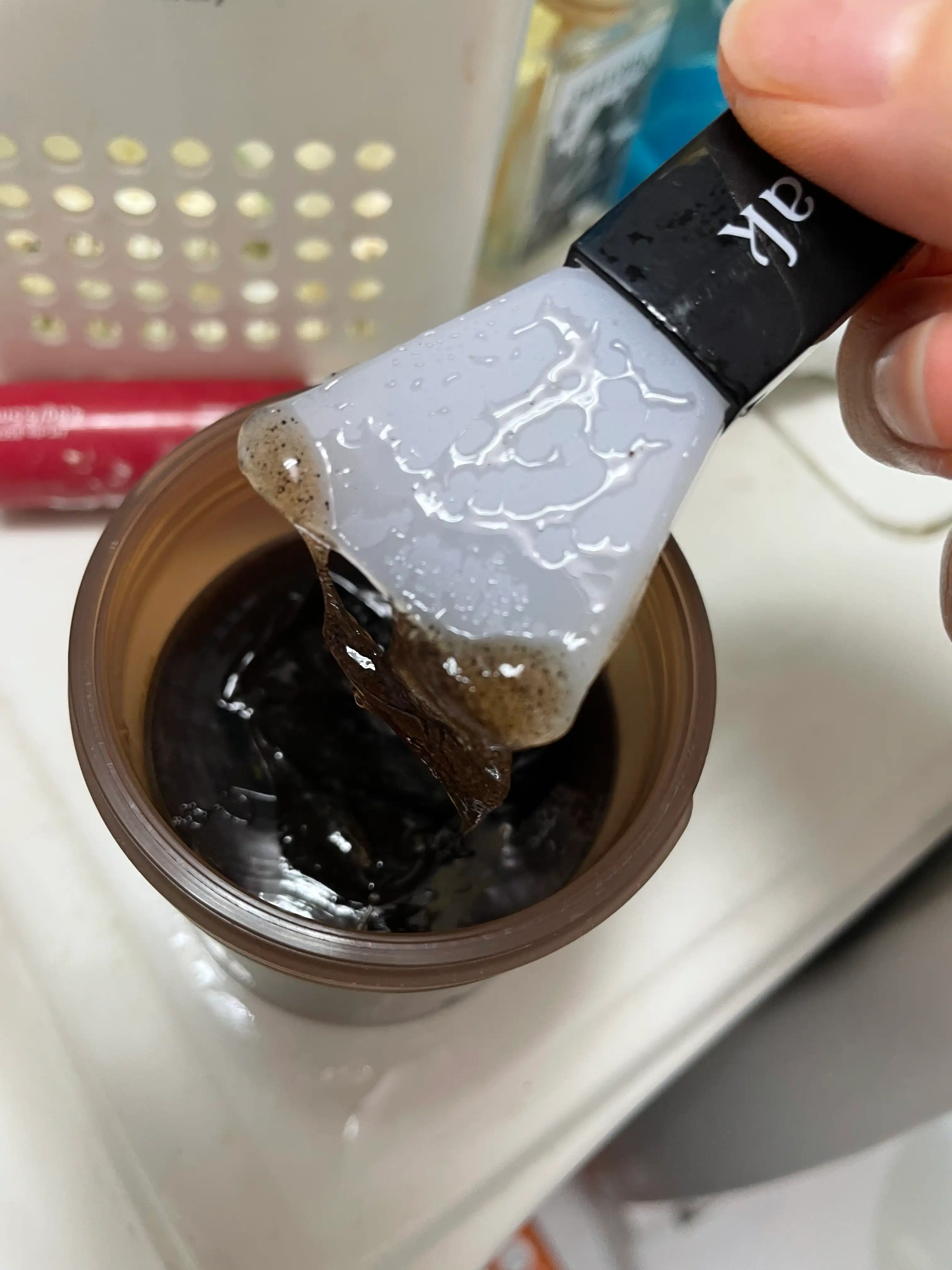 언니의파우치 리뷰 이미지 3 - [크렘브륄레 워시오프팩]