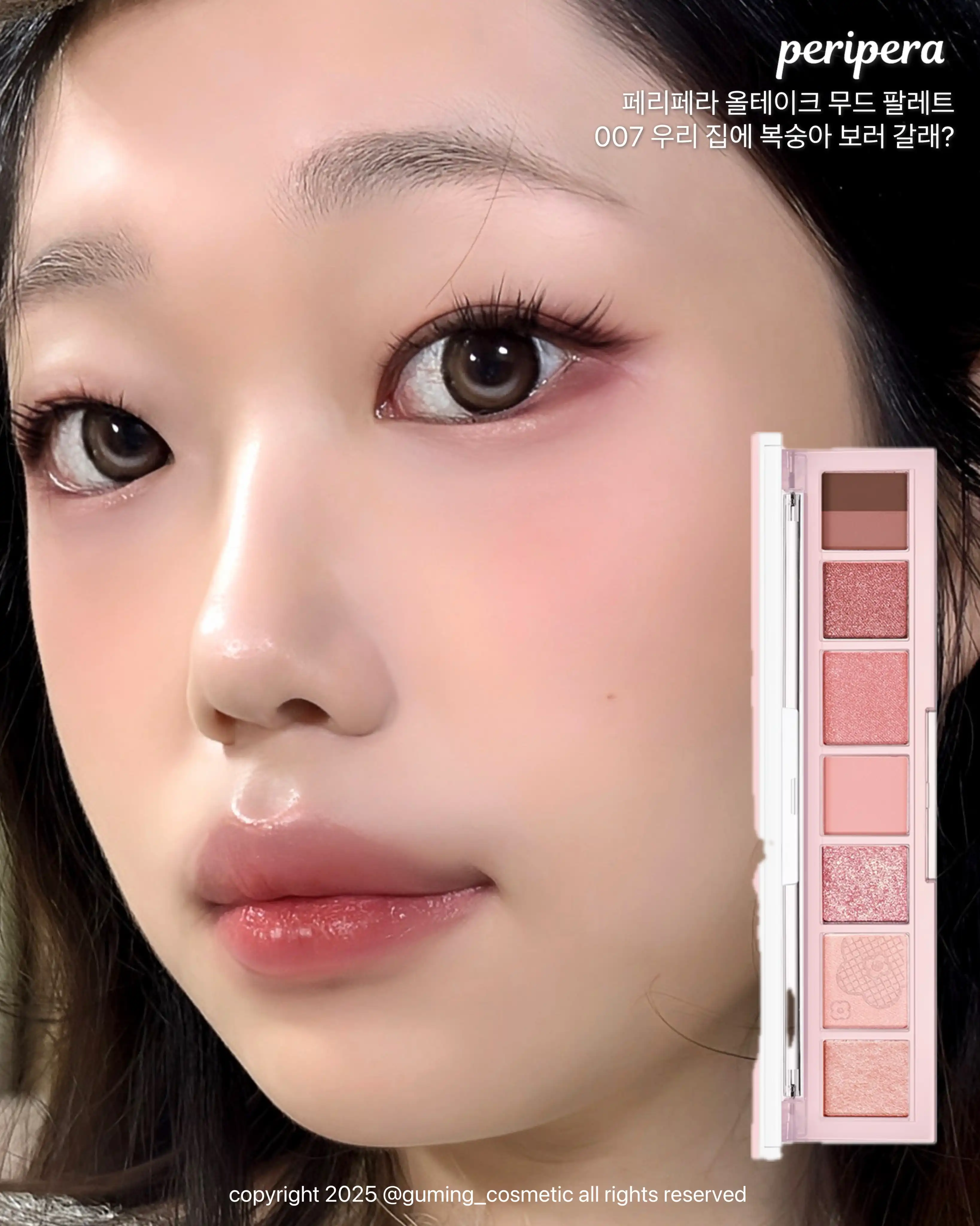 언니의파우치 리뷰 이미지 3 - [(도화에디션) 올테이크 무드 팔레트]