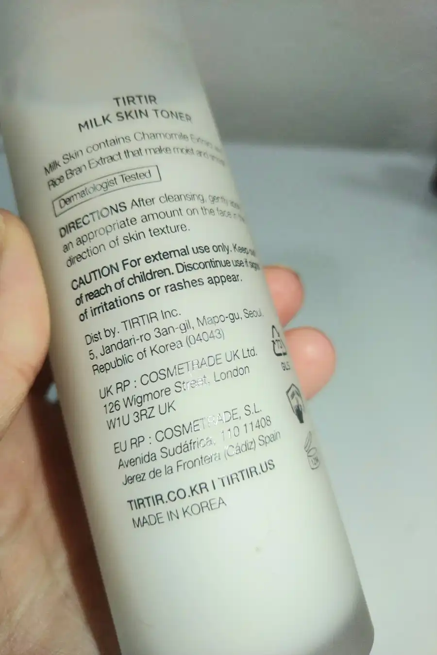 언니의파우치 리뷰 이미지 2 - [밀크 스킨 토너]